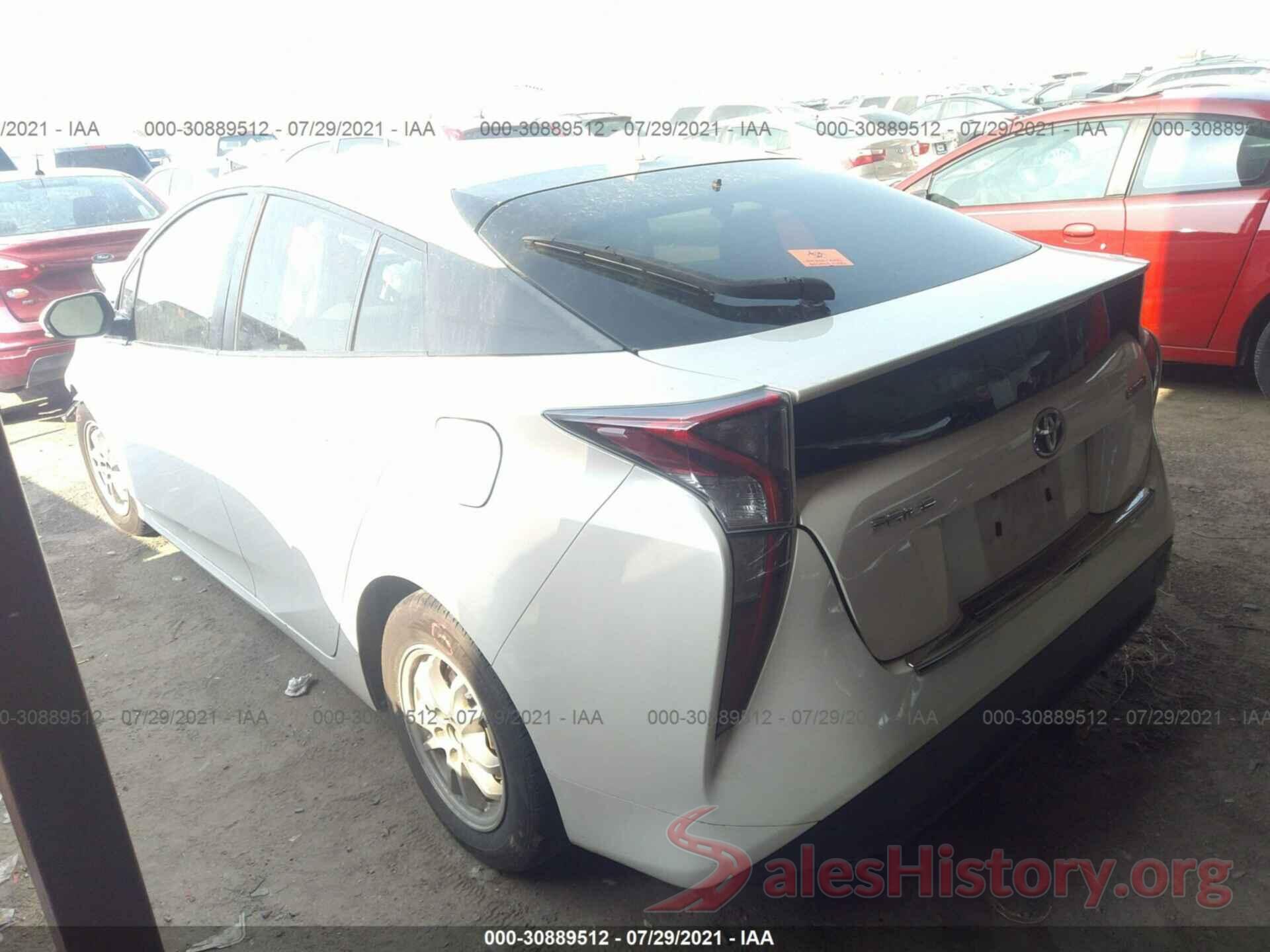 JTDKARFU3G3507648 2016 TOYOTA PRIUS