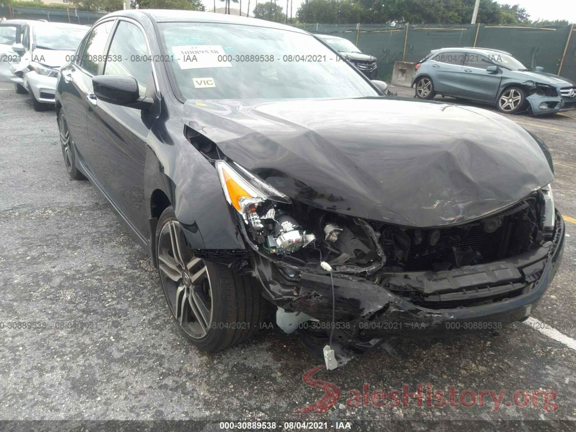 1HGCR2F18HA241181 2017 HONDA ACCORD SEDAN