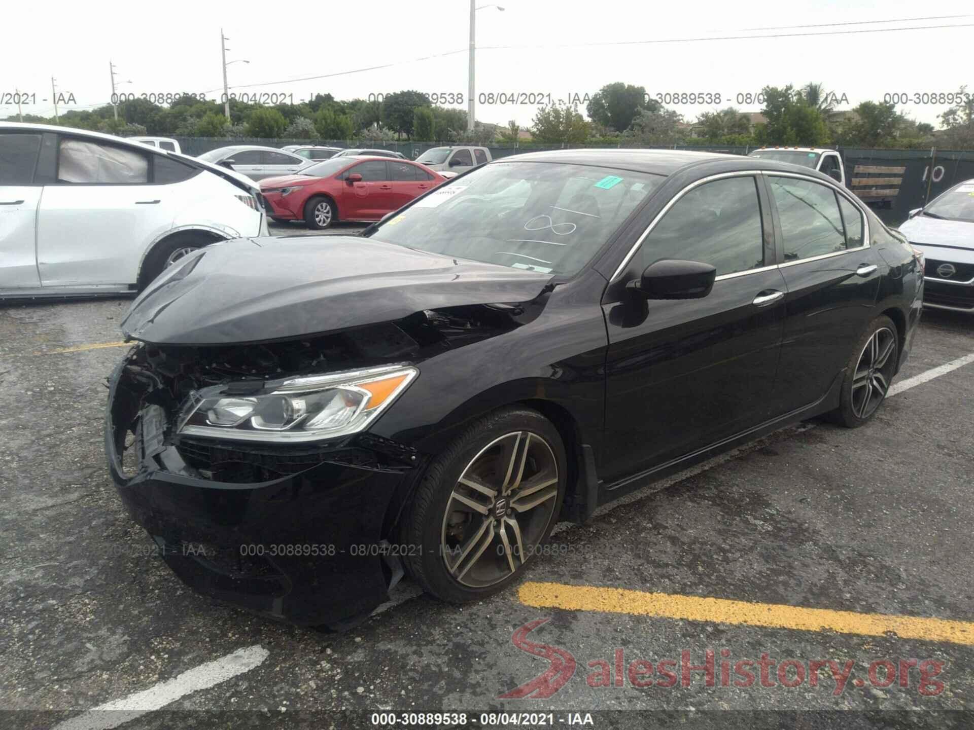 1HGCR2F18HA241181 2017 HONDA ACCORD SEDAN