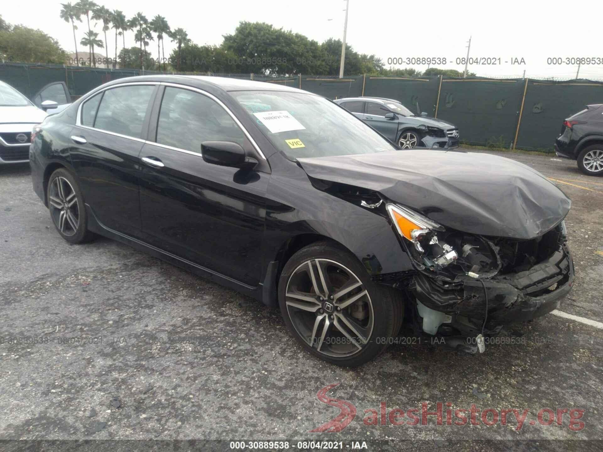 1HGCR2F18HA241181 2017 HONDA ACCORD SEDAN