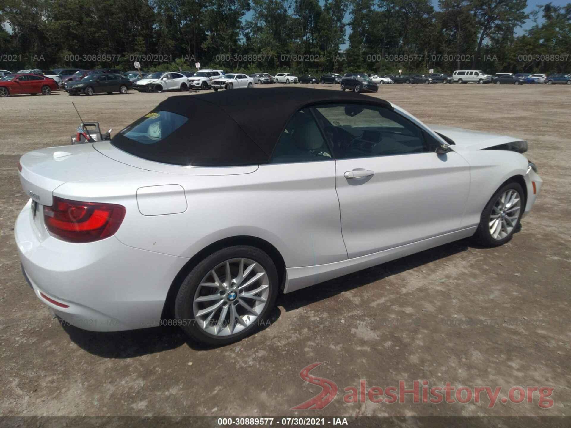 WBA1K9C5XGV322262 2016 BMW 2 SERIES