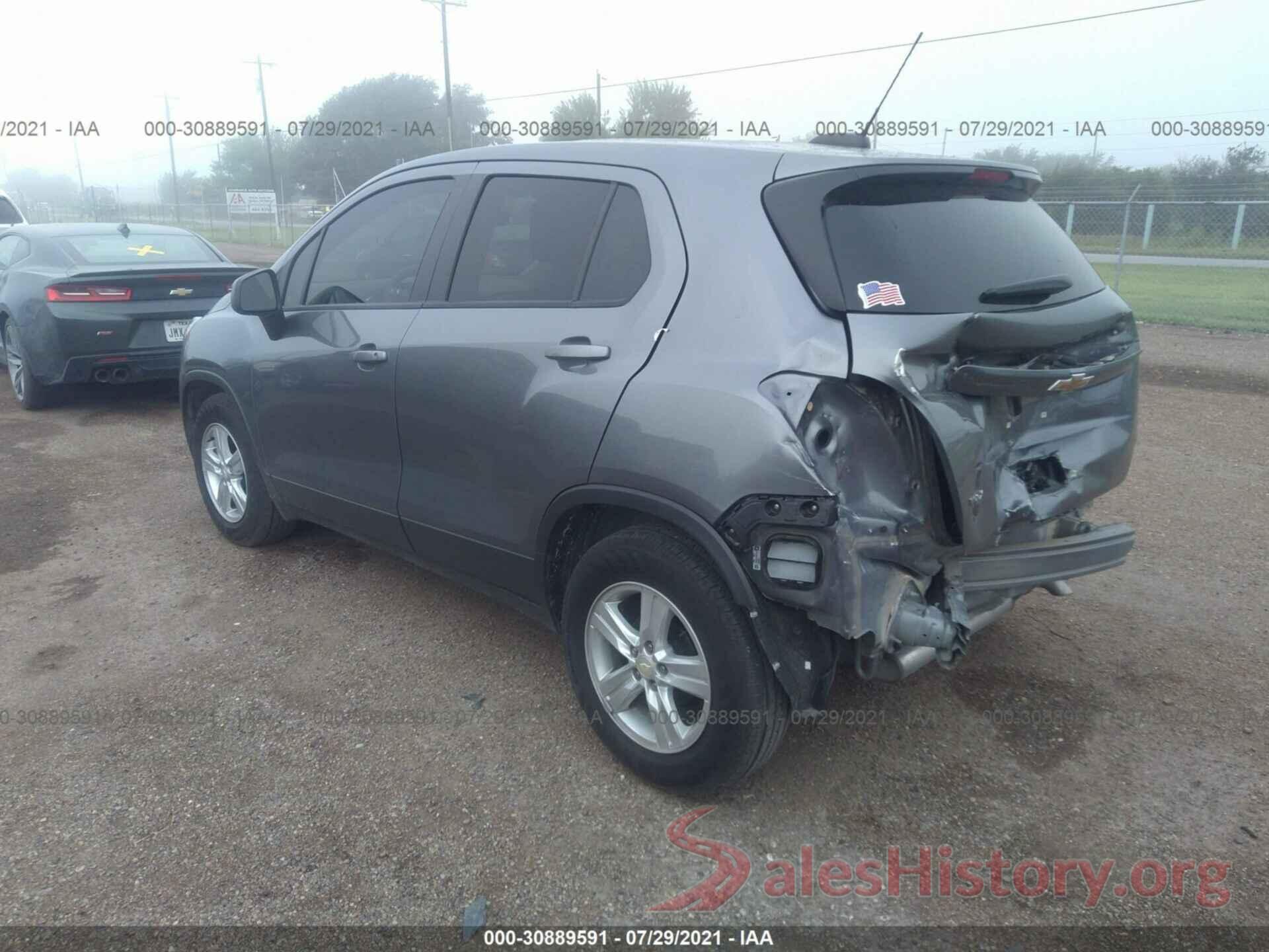 3GNCJKSB3LL331173 2020 CHEVROLET TRAX