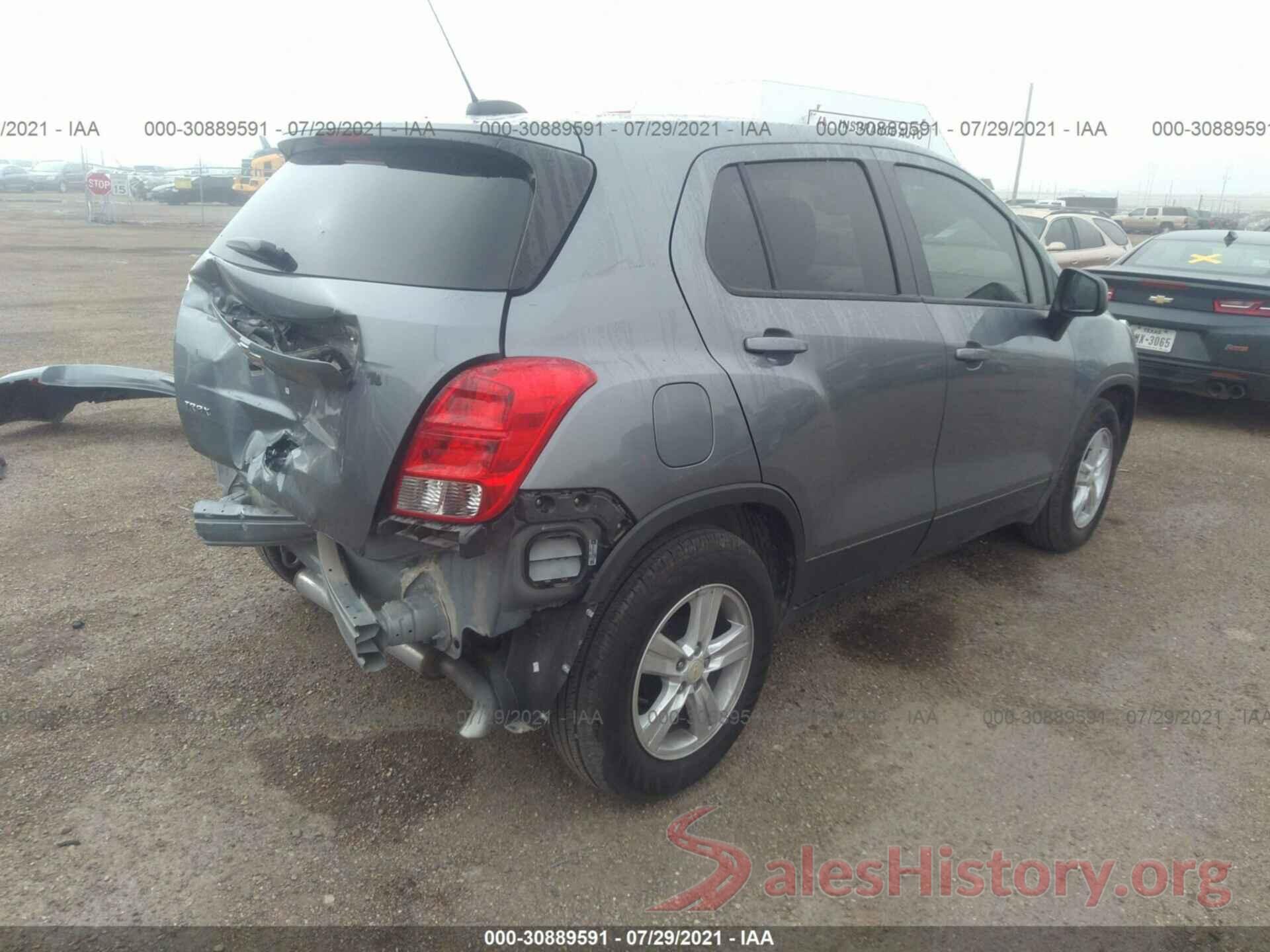 3GNCJKSB3LL331173 2020 CHEVROLET TRAX