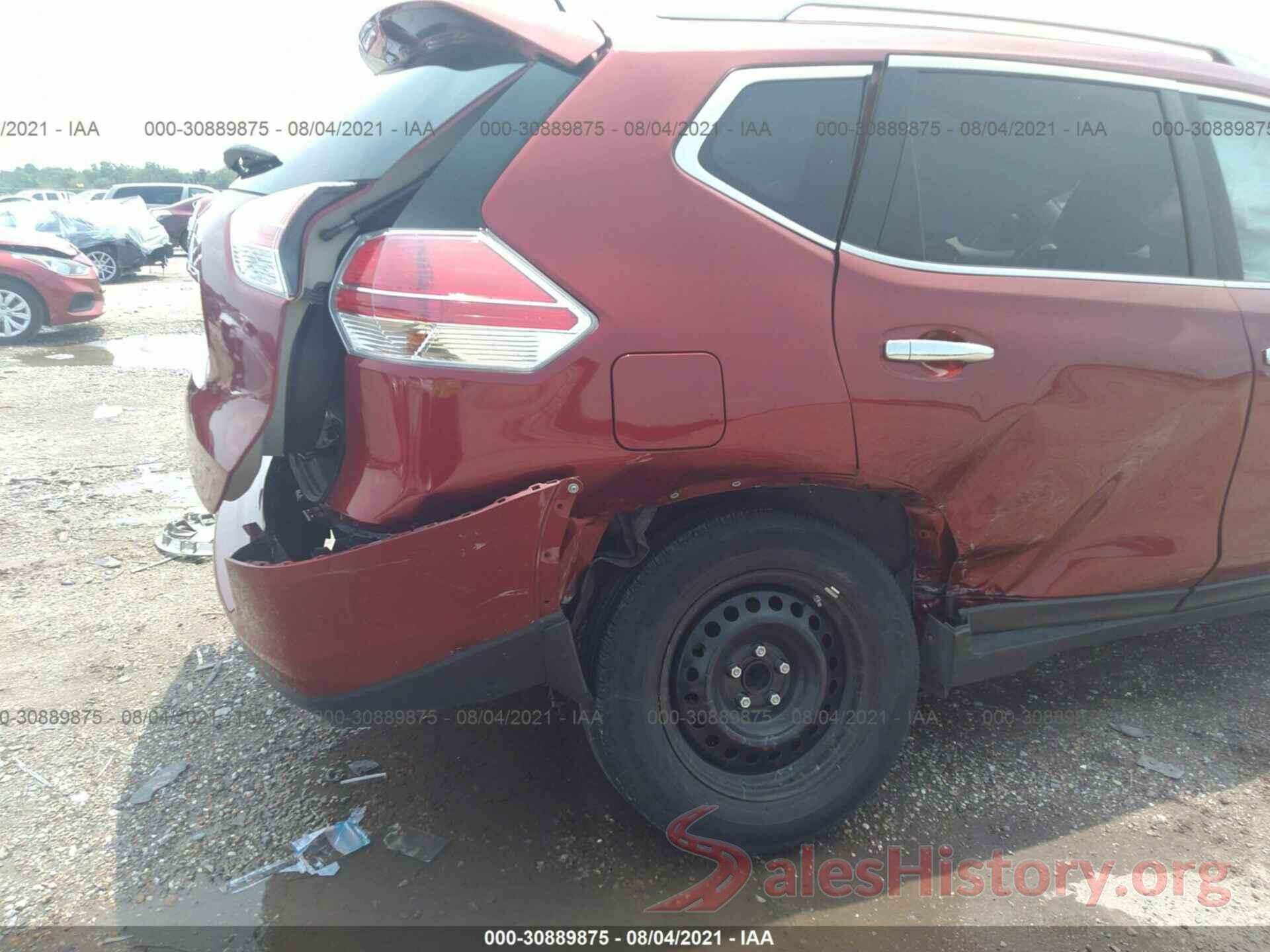 JN8AT2MTXGW017038 2016 NISSAN ROGUE