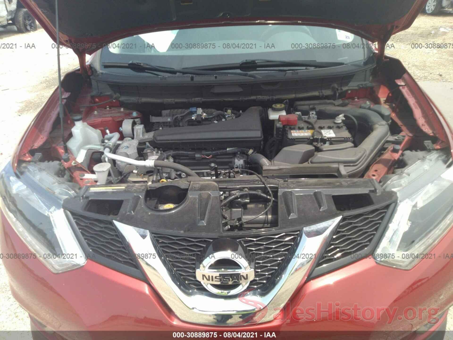 JN8AT2MTXGW017038 2016 NISSAN ROGUE