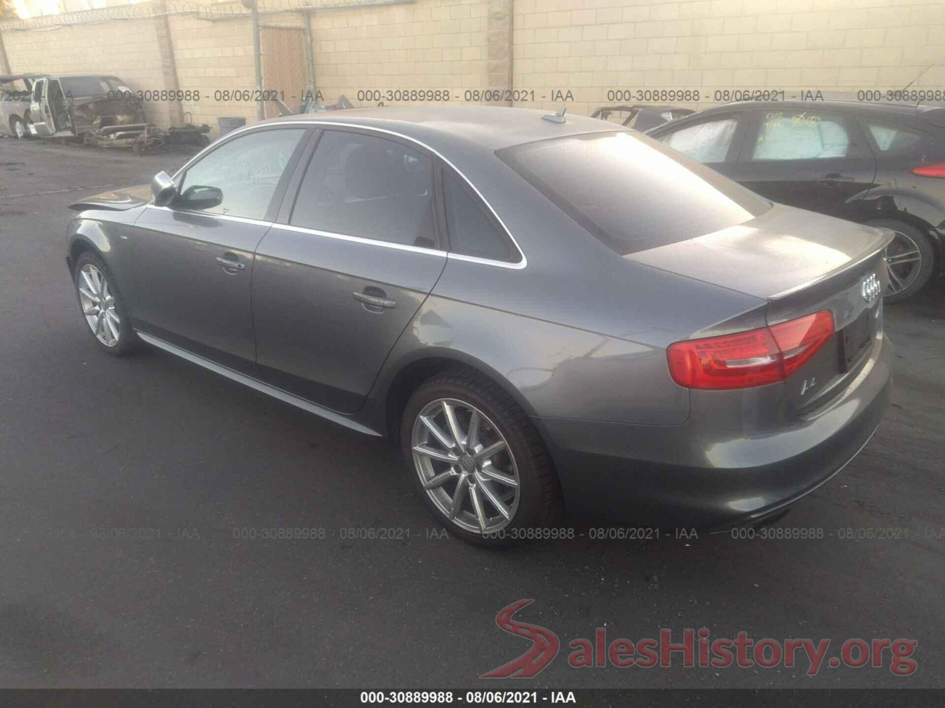 WAUAFAFL9GN012507 2016 AUDI A4