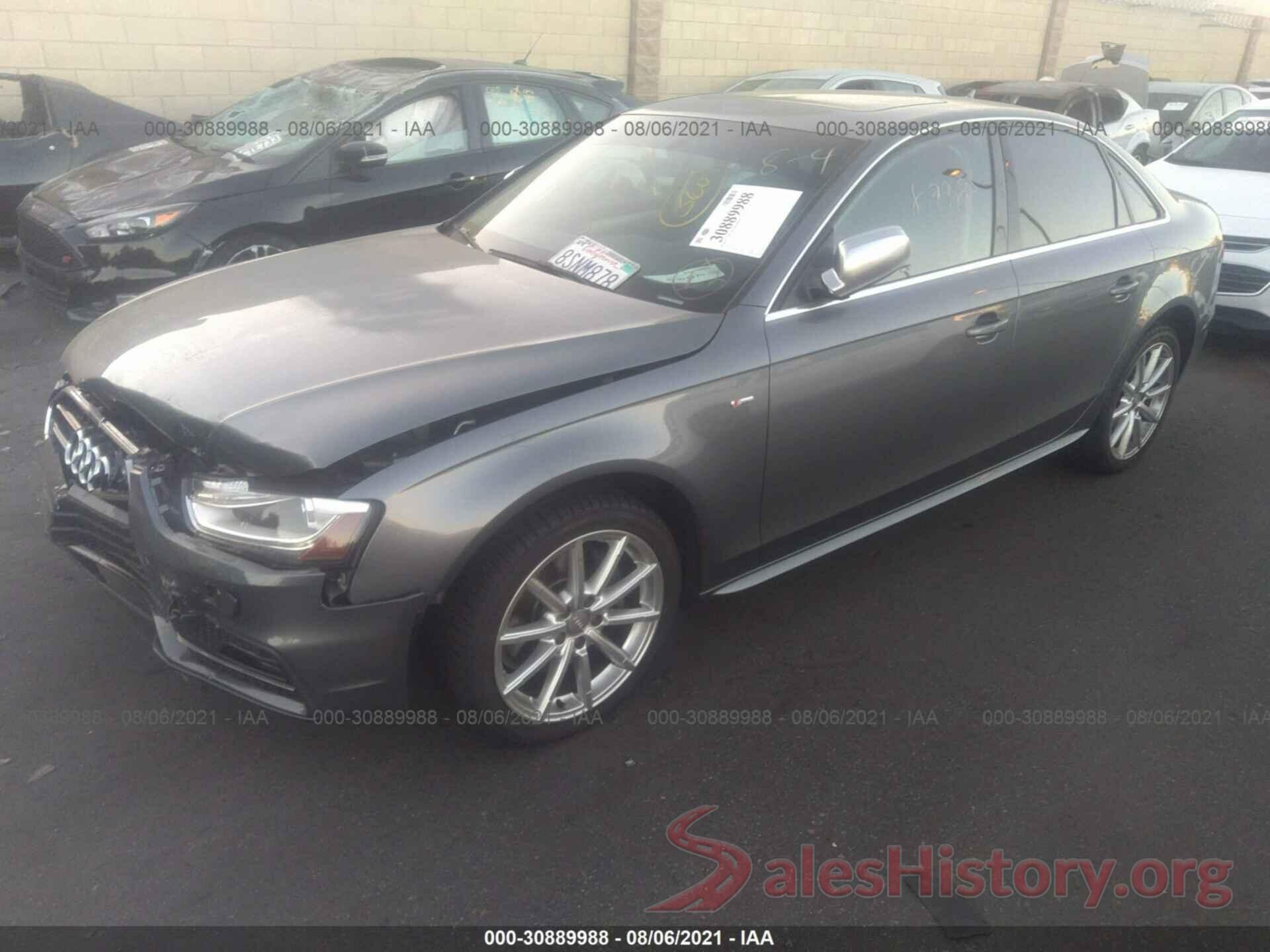 WAUAFAFL9GN012507 2016 AUDI A4