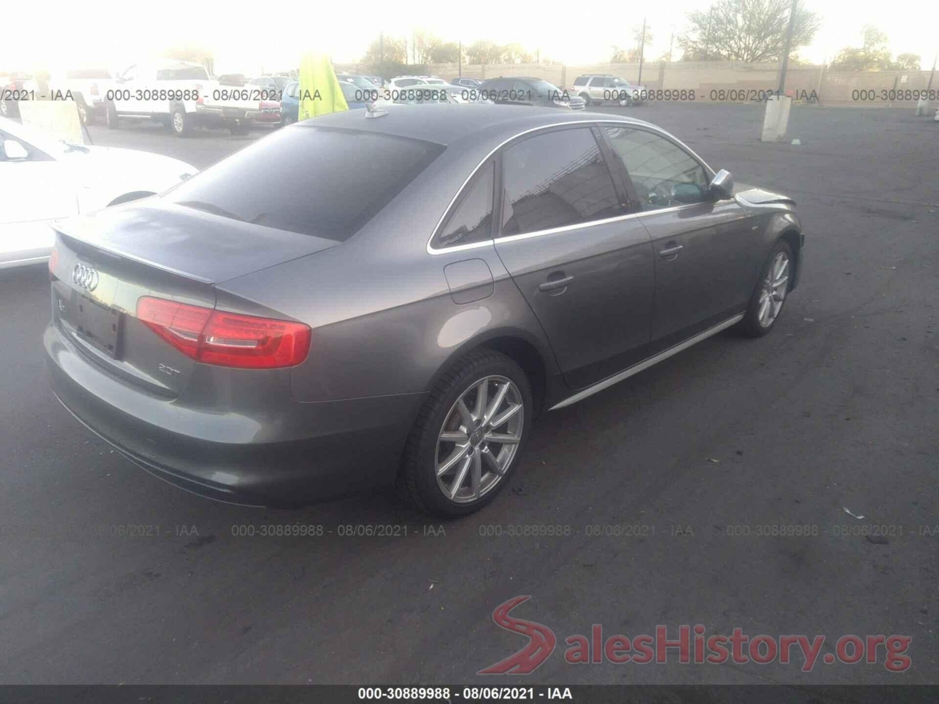 WAUAFAFL9GN012507 2016 AUDI A4