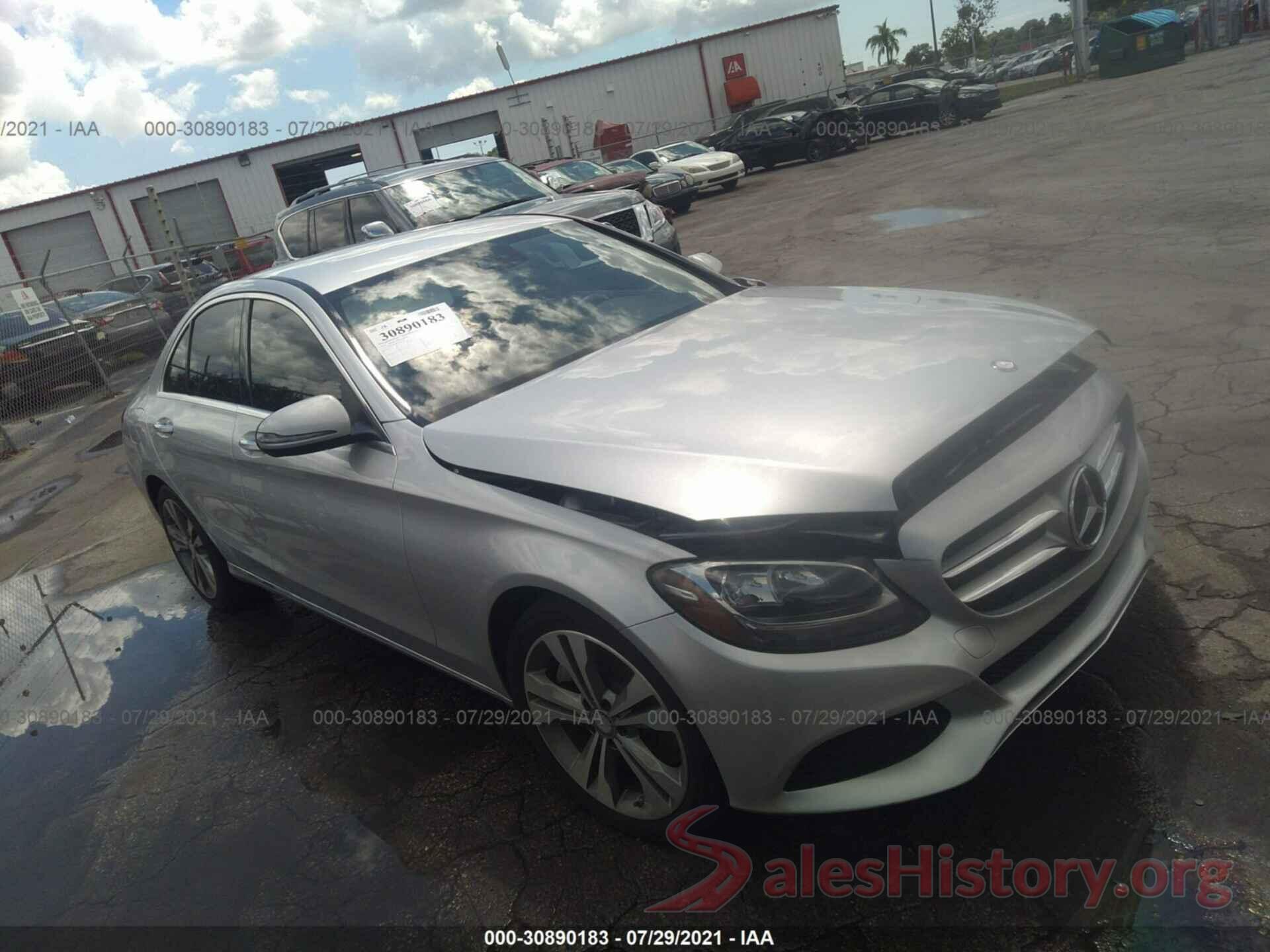 55SWF4JB8GU120137 2016 MERCEDES-BENZ C-CLASS