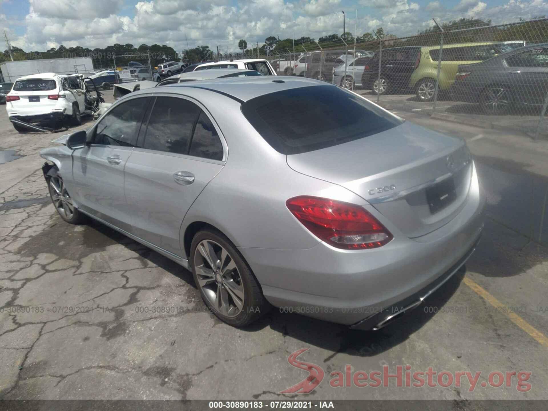 55SWF4JB8GU120137 2016 MERCEDES-BENZ C-CLASS