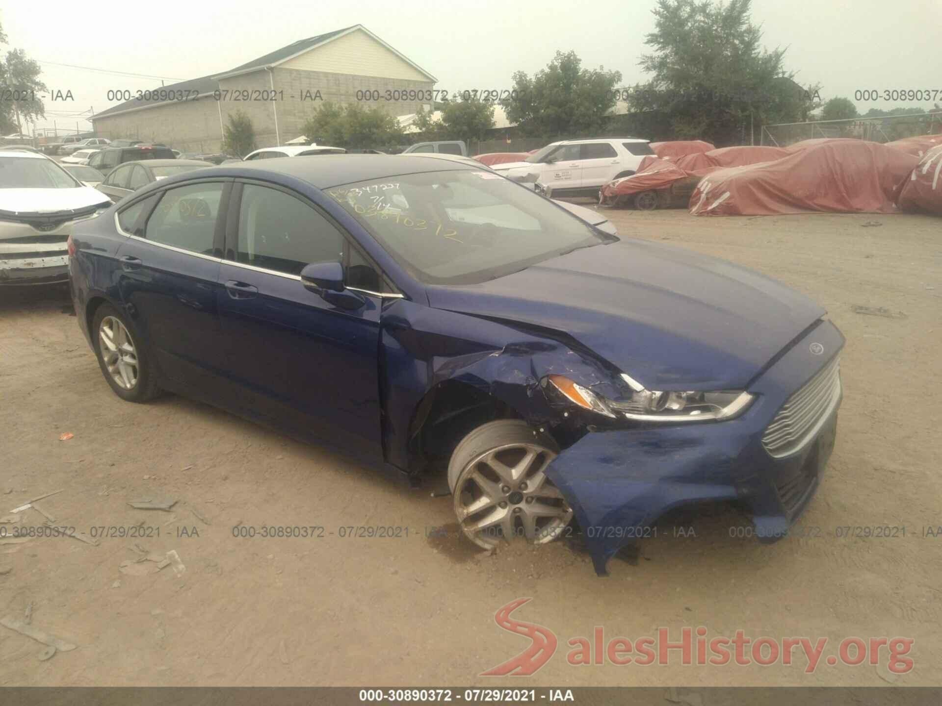 3FA6P0HD8GR280957 2016 FORD FUSION