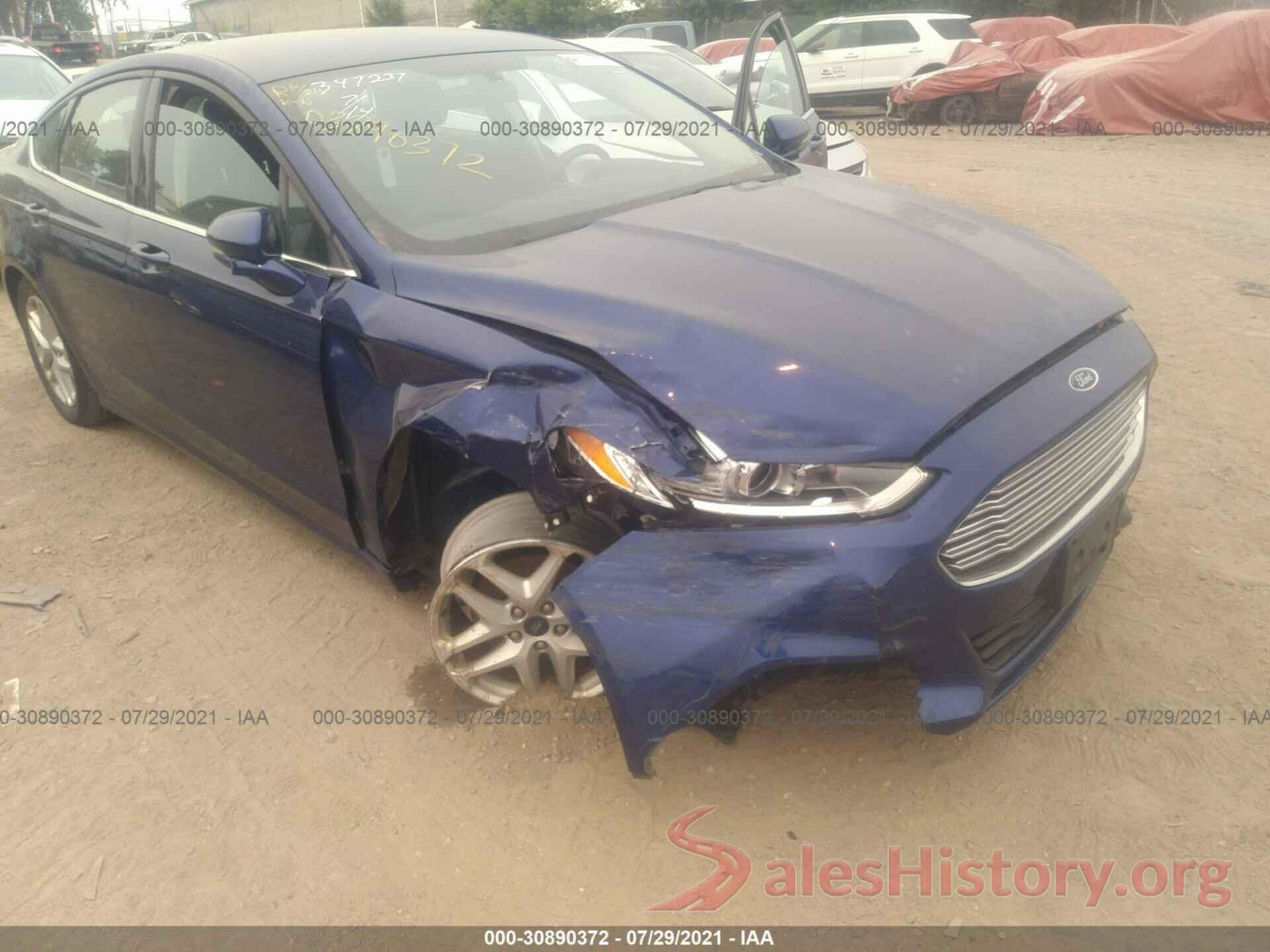 3FA6P0HD8GR280957 2016 FORD FUSION