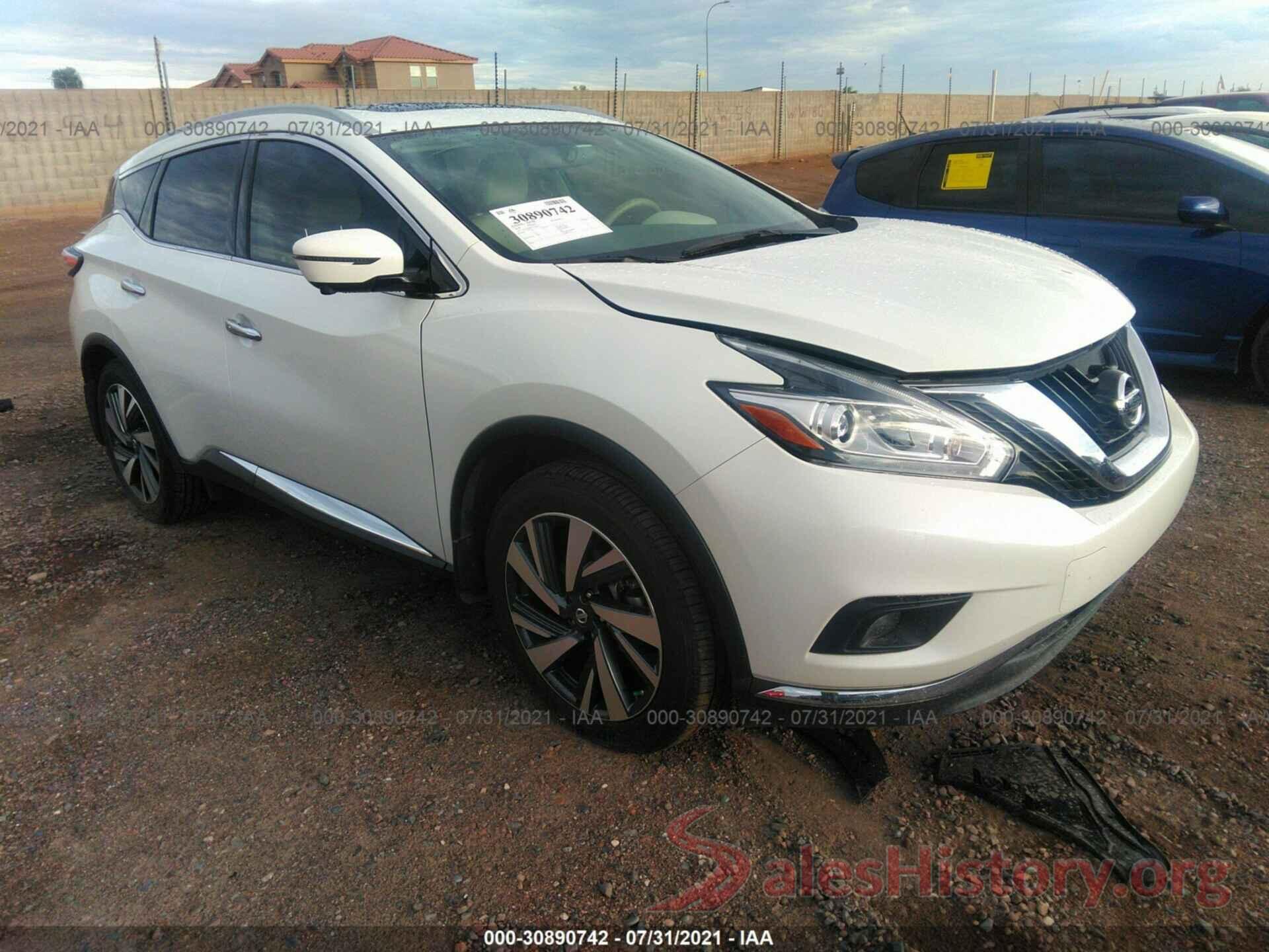 5N1AZ2MG7JN196273 2018 NISSAN MURANO