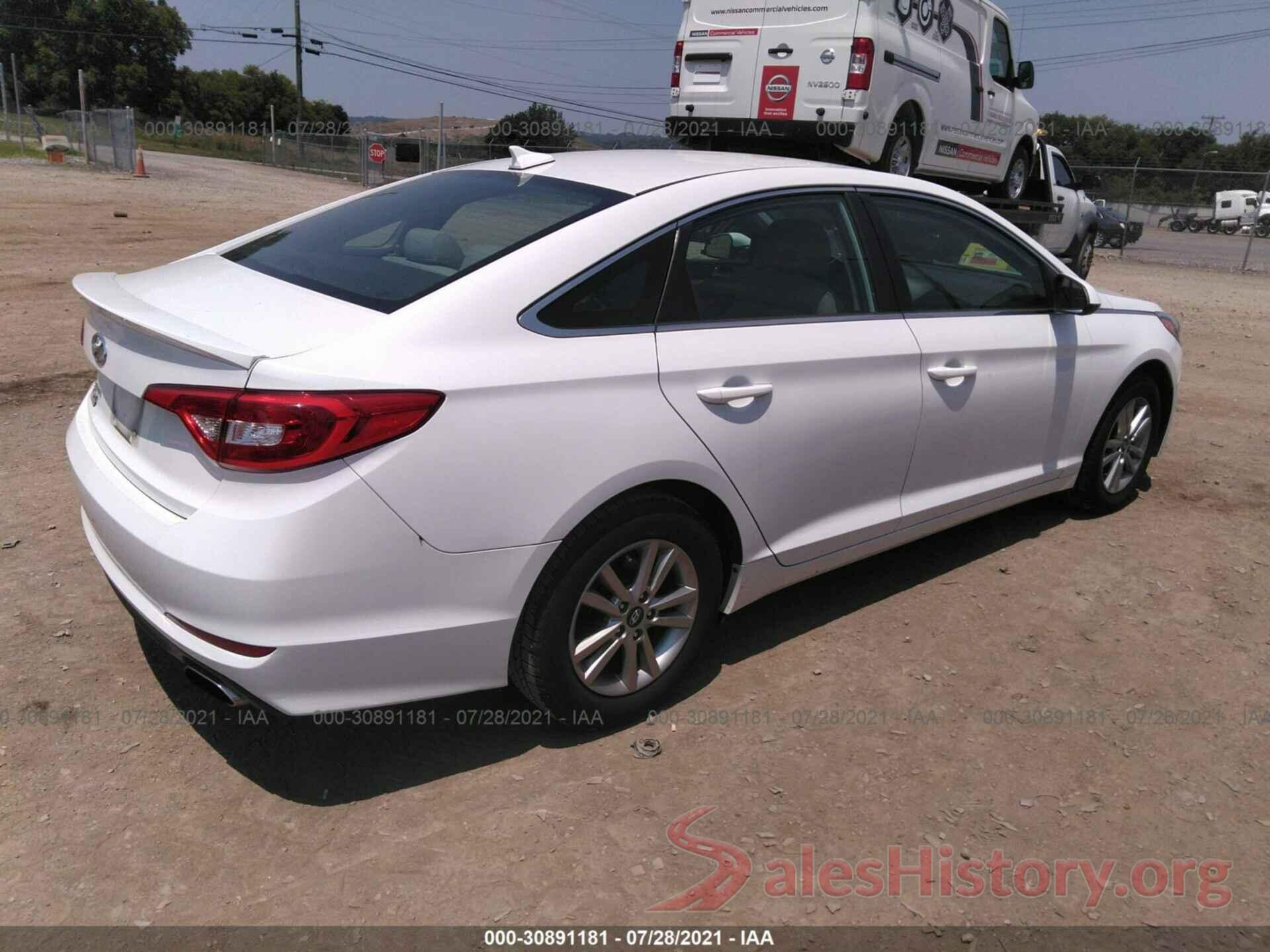 5NPE24AF9GH277334 2016 HYUNDAI SONATA