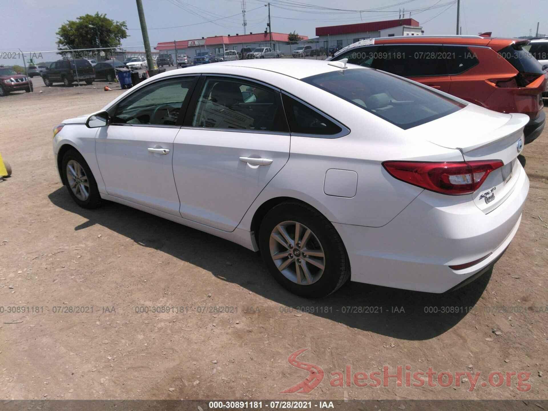 5NPE24AF9GH277334 2016 HYUNDAI SONATA