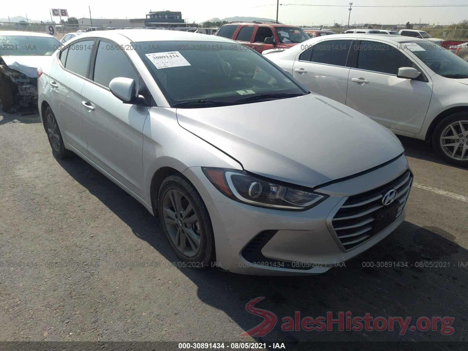 5NPD84LF5JH305547 2018 HYUNDAI ELANTRA