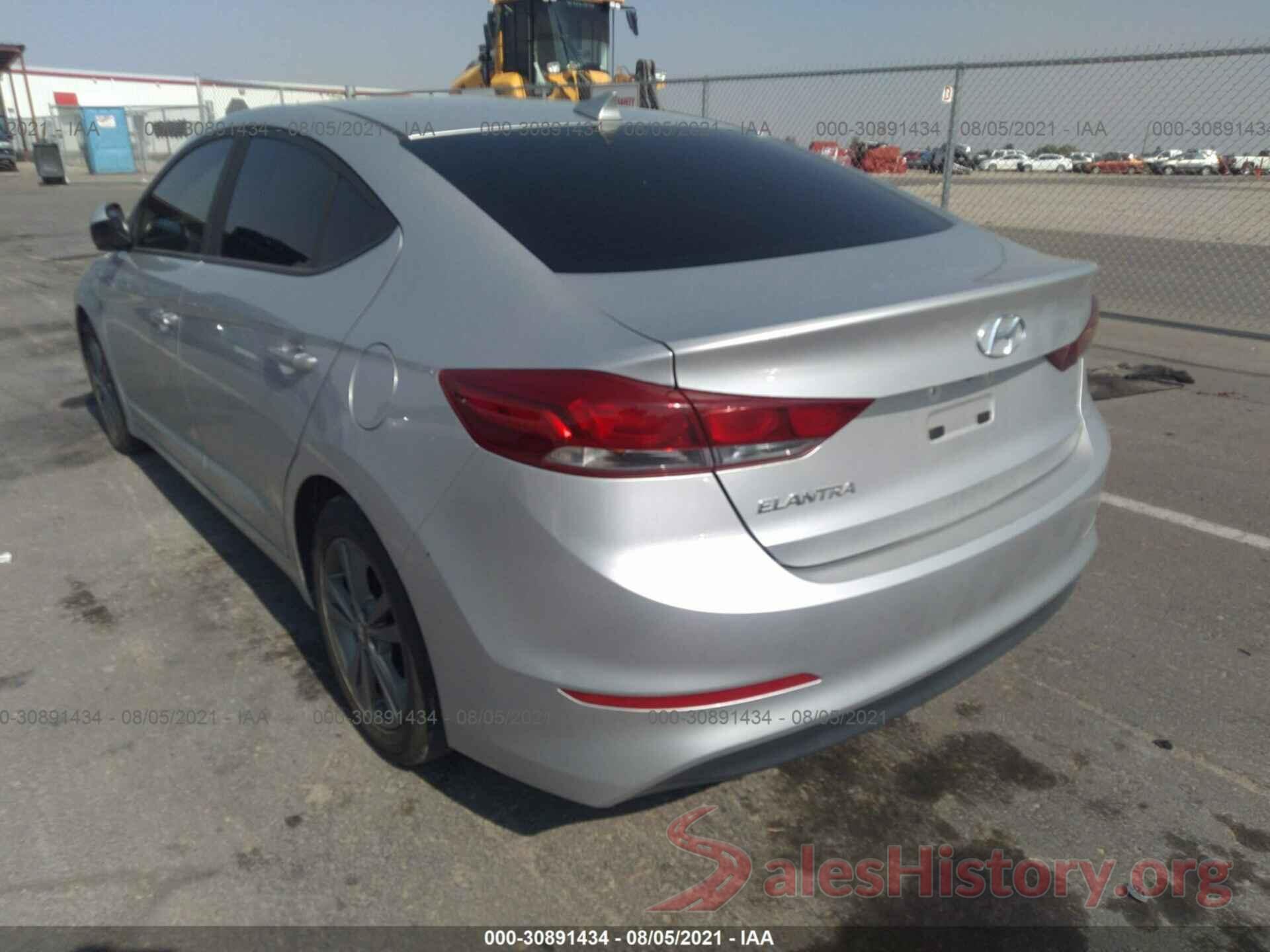 5NPD84LF5JH305547 2018 HYUNDAI ELANTRA