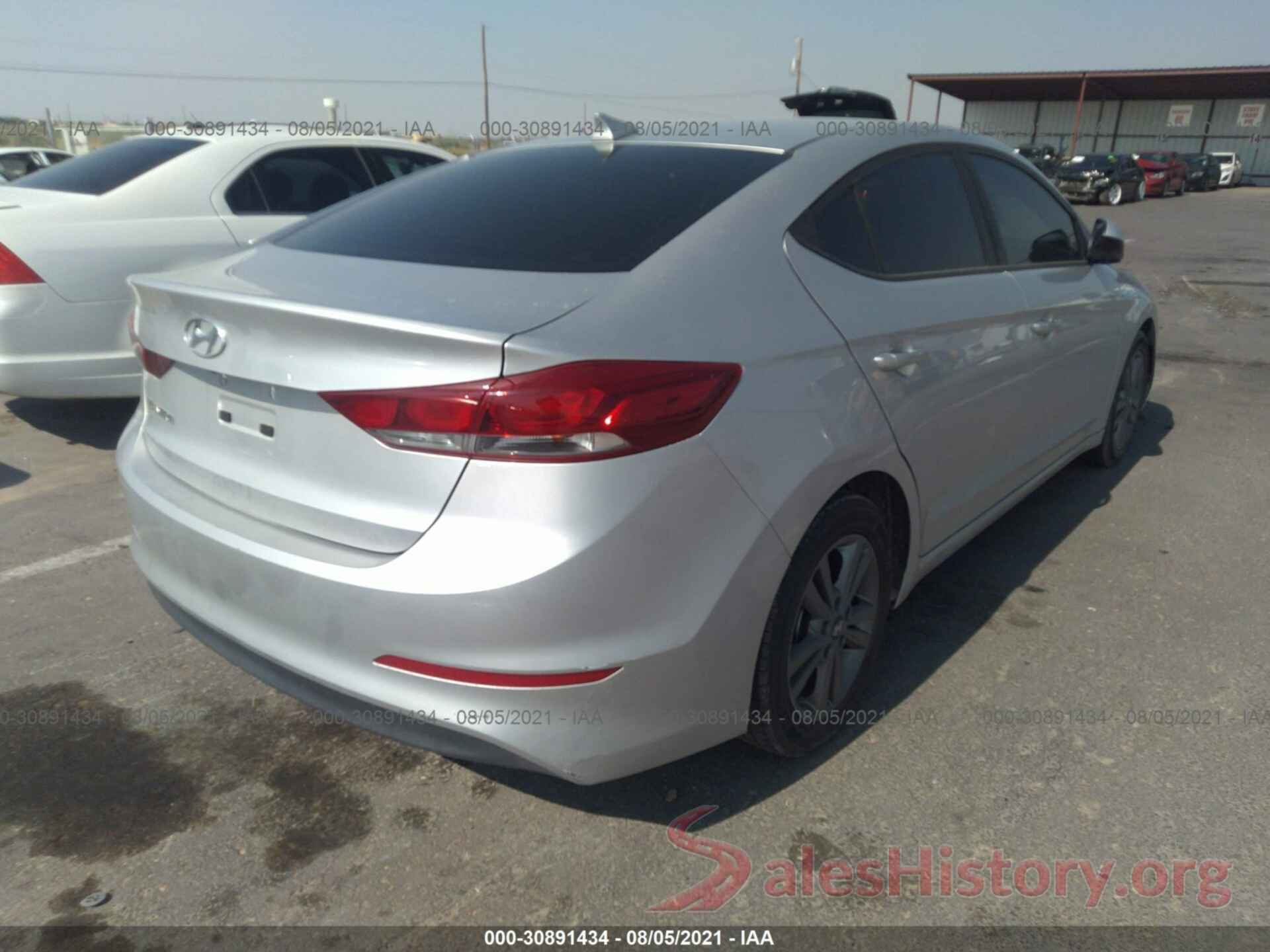 5NPD84LF5JH305547 2018 HYUNDAI ELANTRA