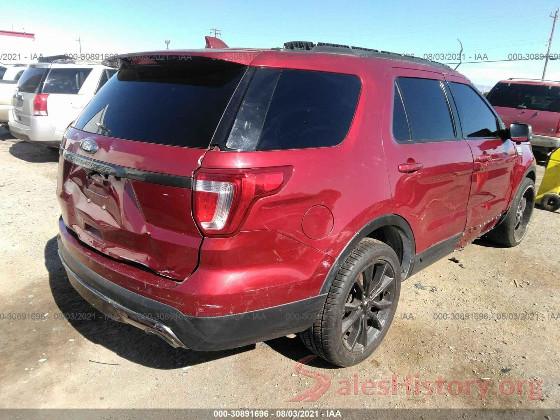 1FM5K7D8XHGC77326 2017 FORD EXPLORER