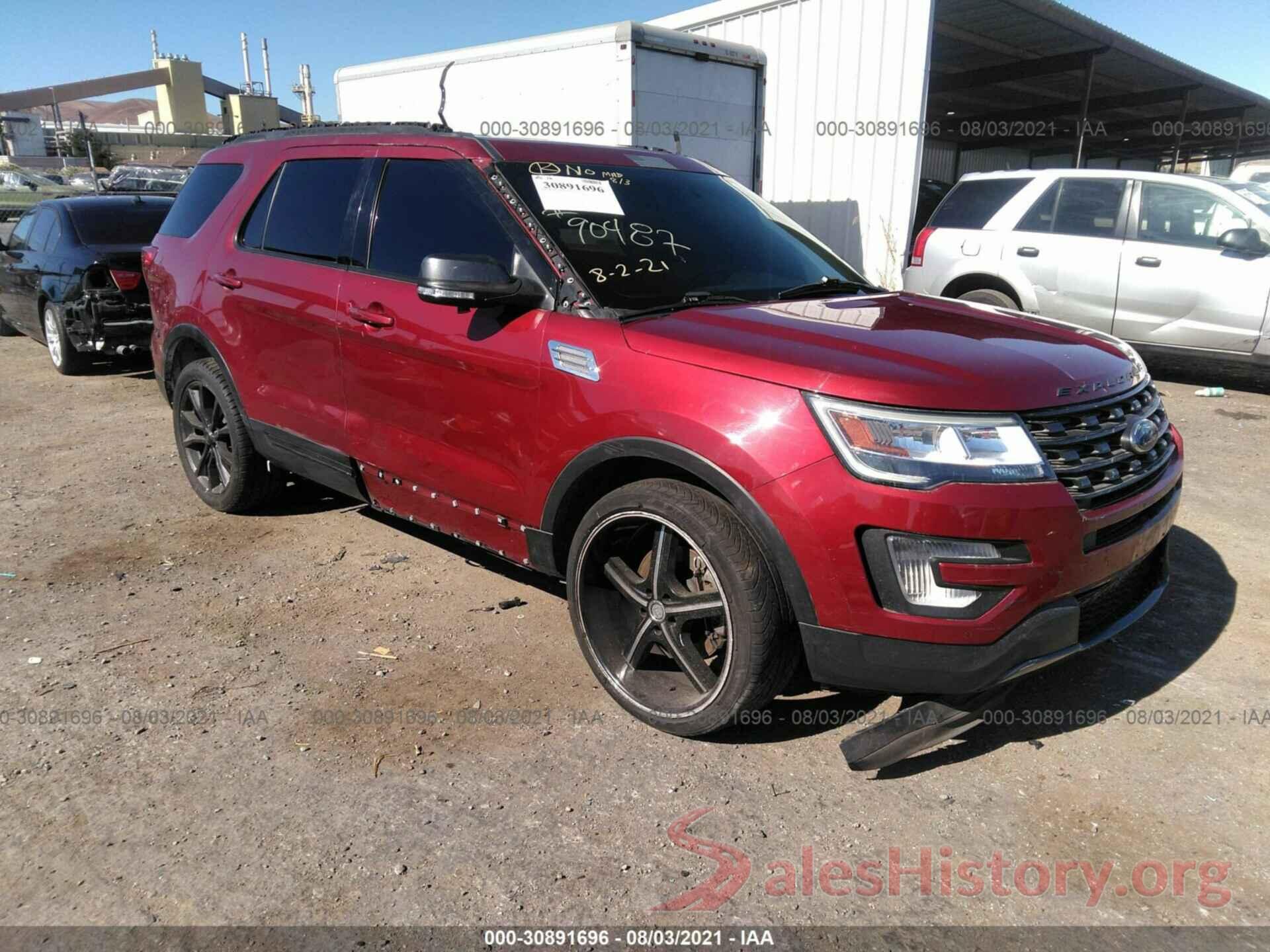 1FM5K7D8XHGC77326 2017 FORD EXPLORER