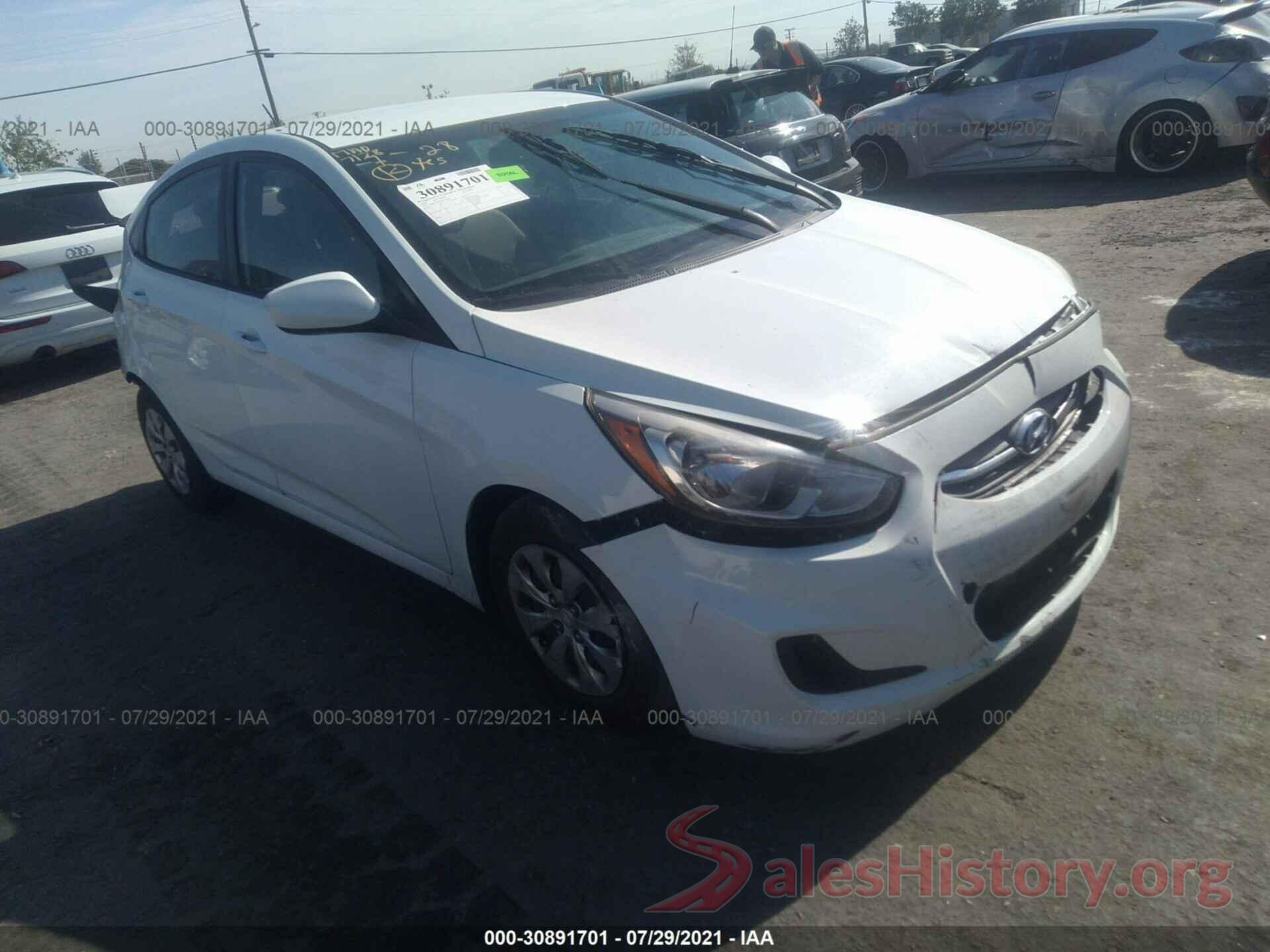 KMHCT4AE6GU948830 2016 HYUNDAI ACCENT