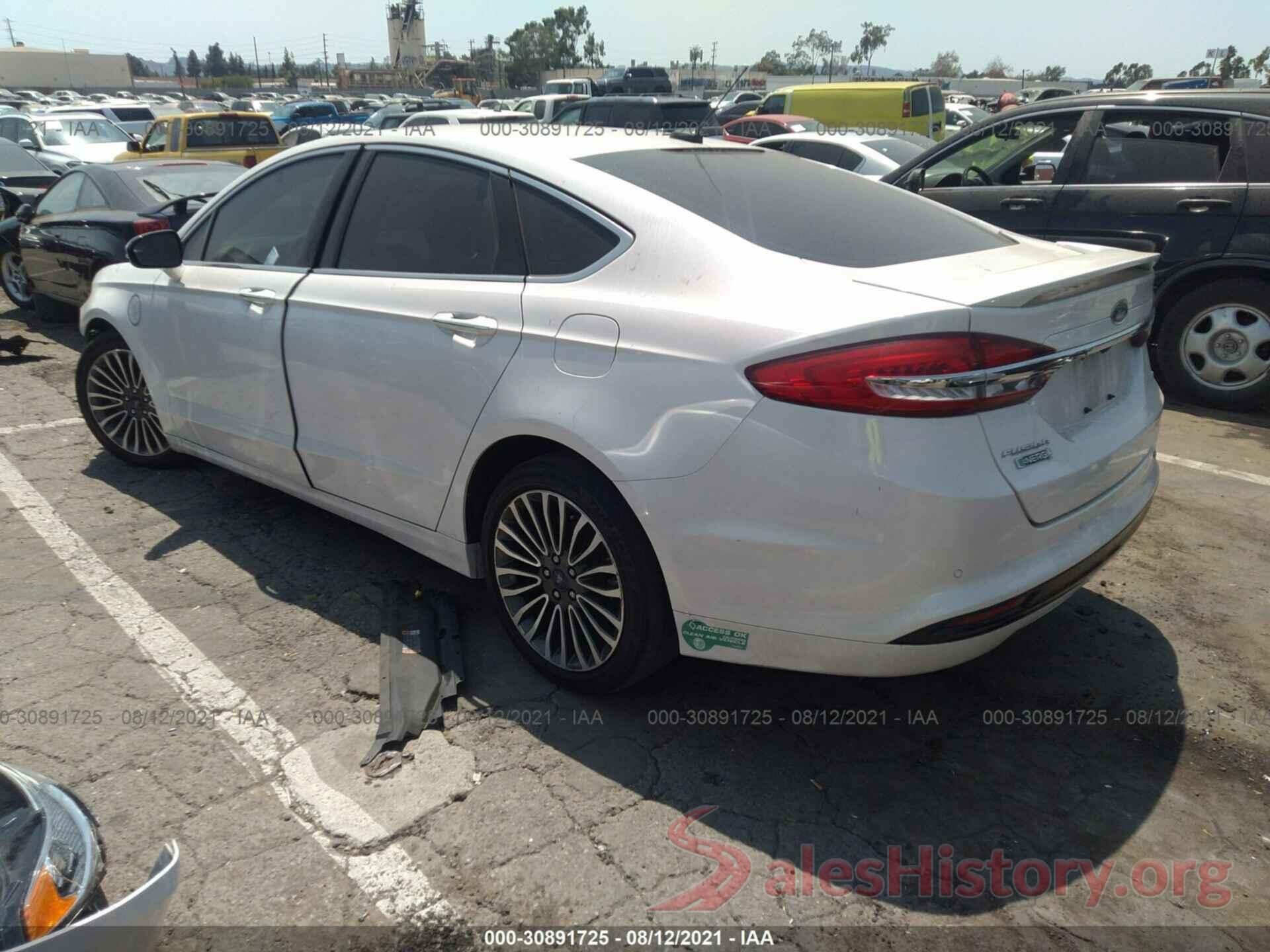 3FA6P0SUXHR157882 2017 FORD FUSION ENERGI