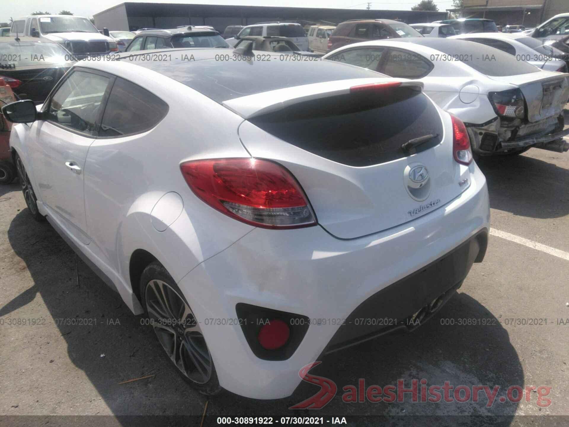 KMHTC6AE1GU292581 2016 HYUNDAI VELOSTER