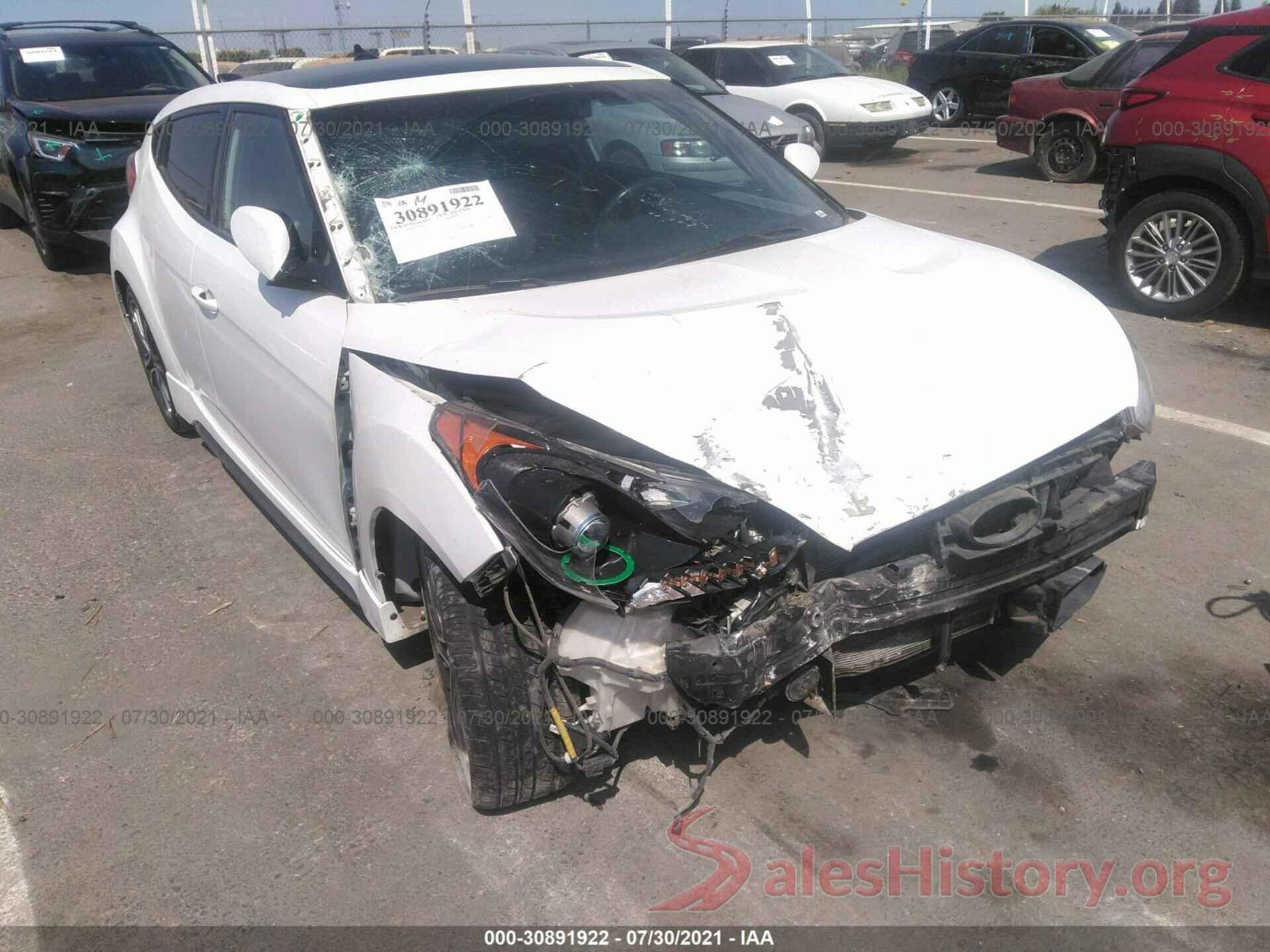 KMHTC6AE1GU292581 2016 HYUNDAI VELOSTER