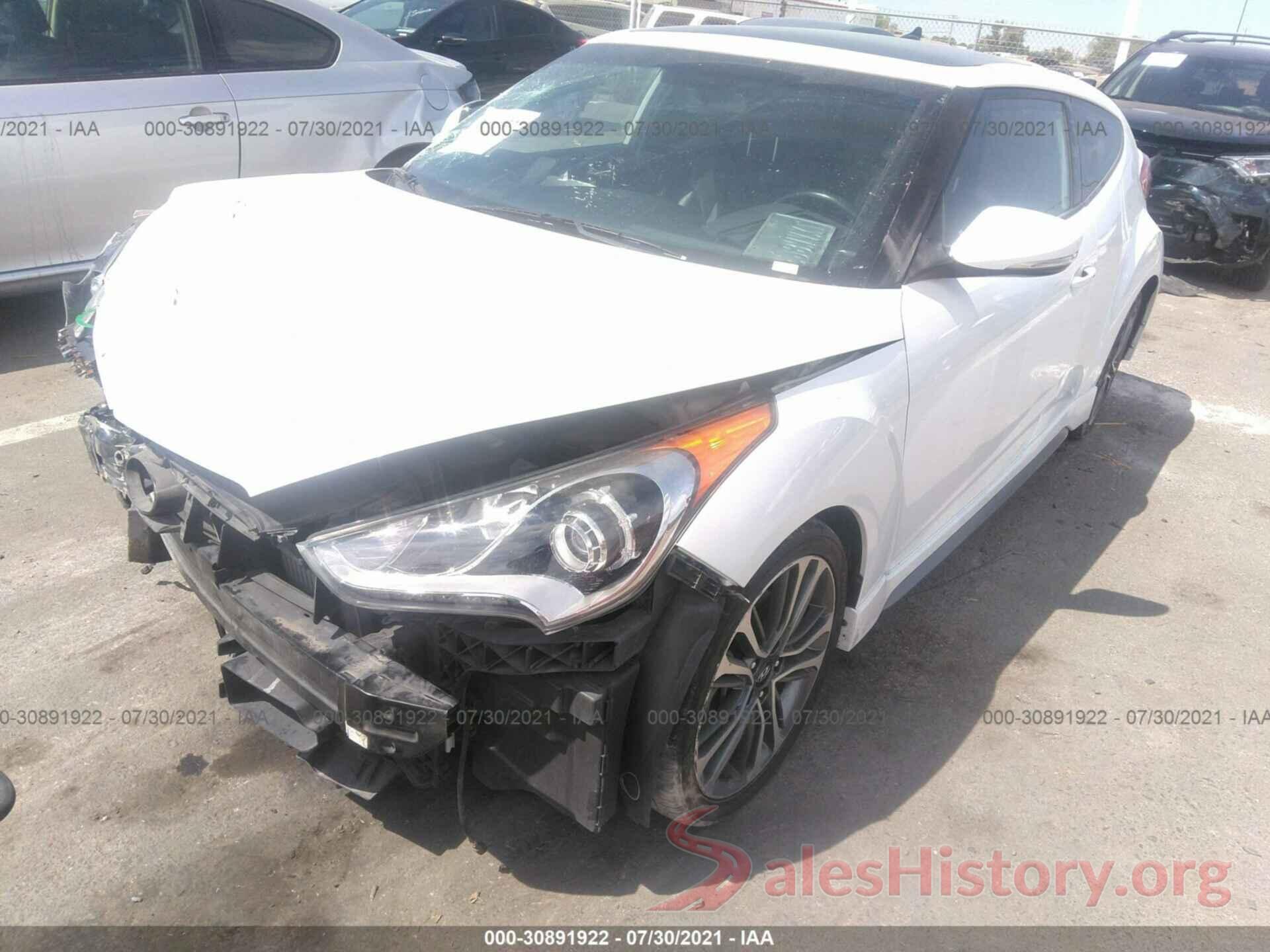 KMHTC6AE1GU292581 2016 HYUNDAI VELOSTER