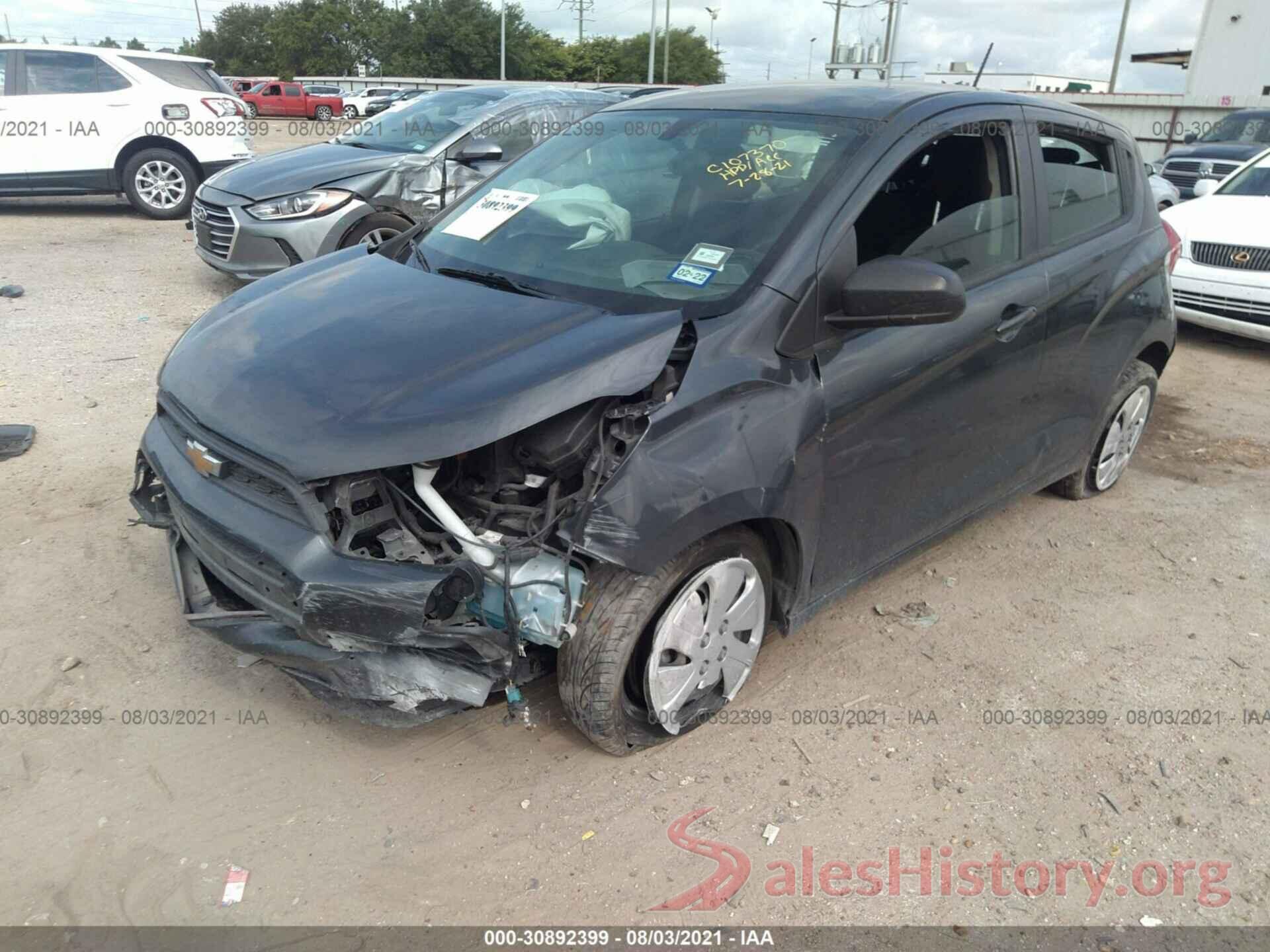 KL8CB6SA9HC764593 2017 CHEVROLET SPARK