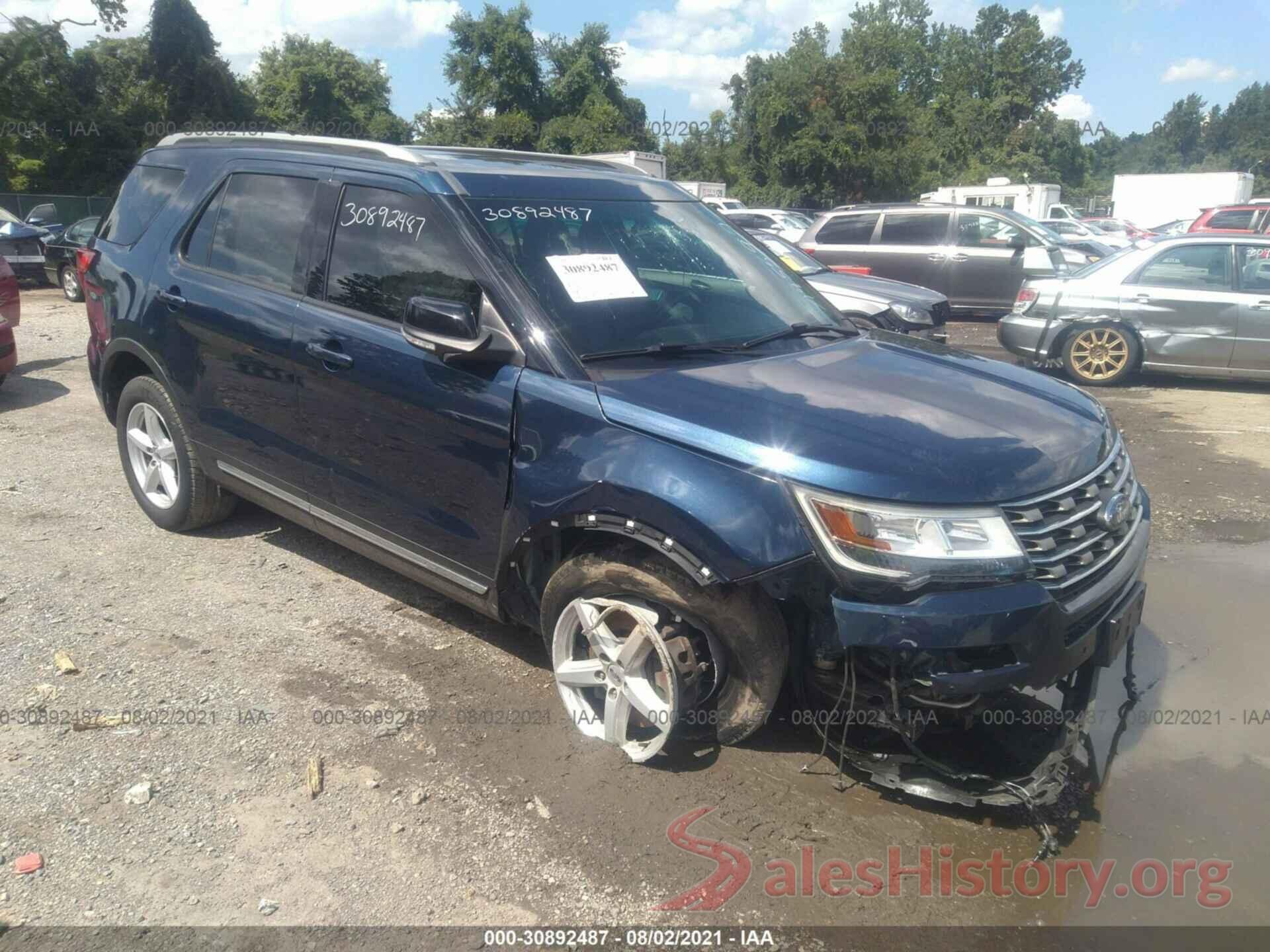 1FM5K8D86HGA45599 2017 FORD EXPLORER