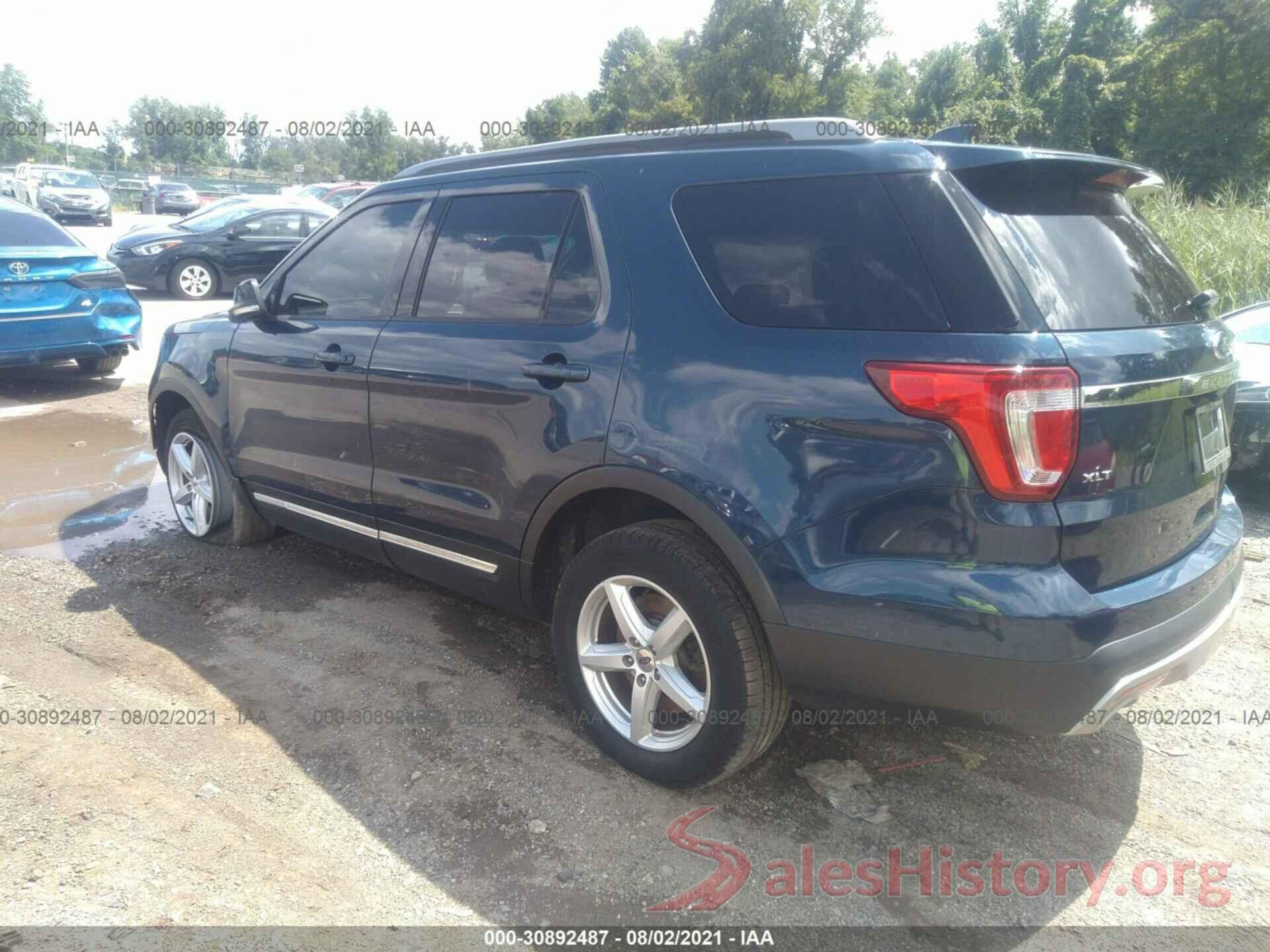 1FM5K8D86HGA45599 2017 FORD EXPLORER