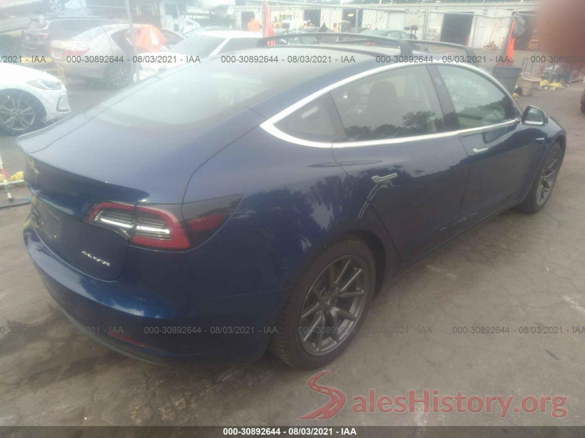 5YJ3E1EB4JF054189 2018 TESLA MODEL 3