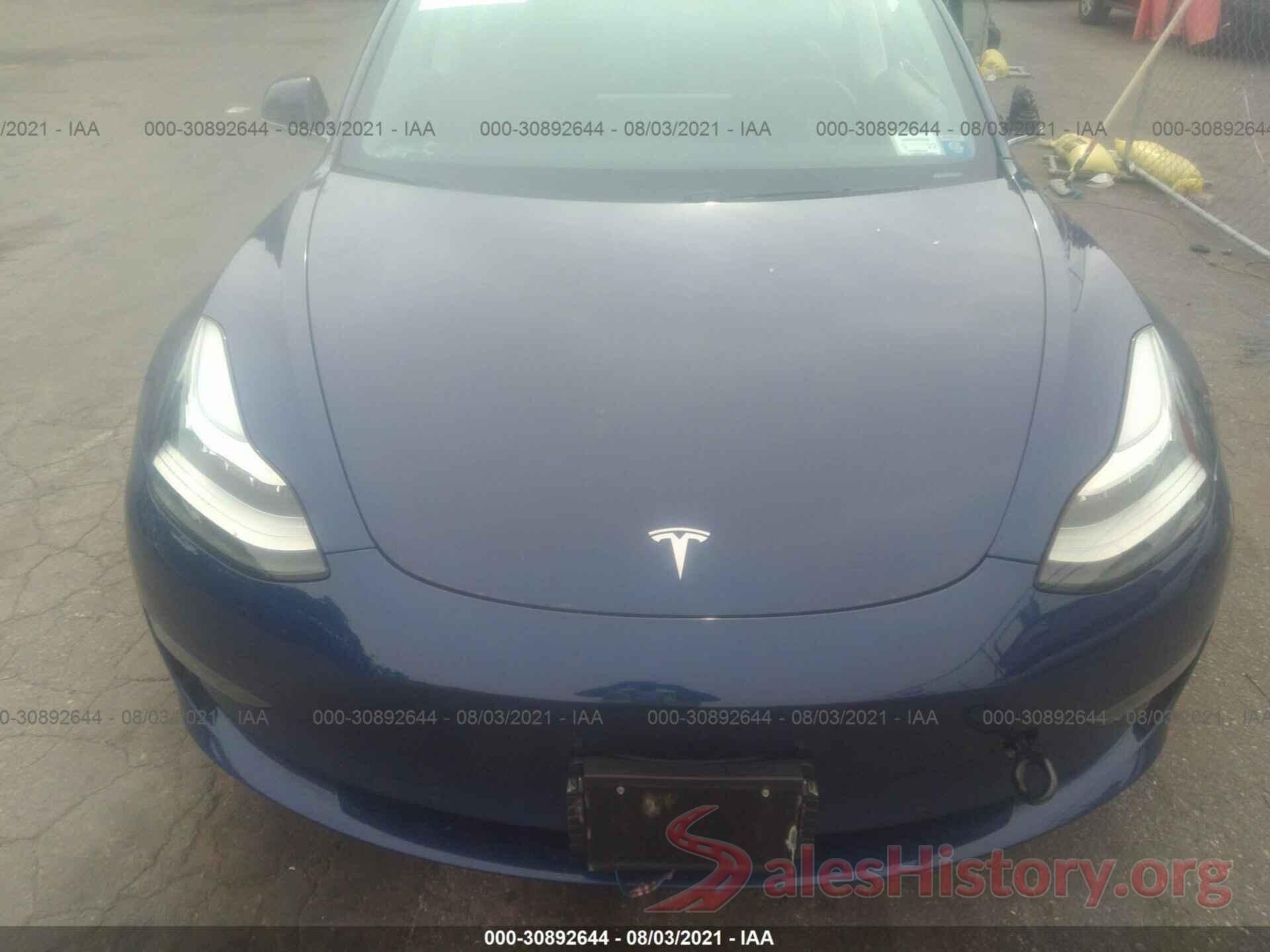 5YJ3E1EB4JF054189 2018 TESLA MODEL 3