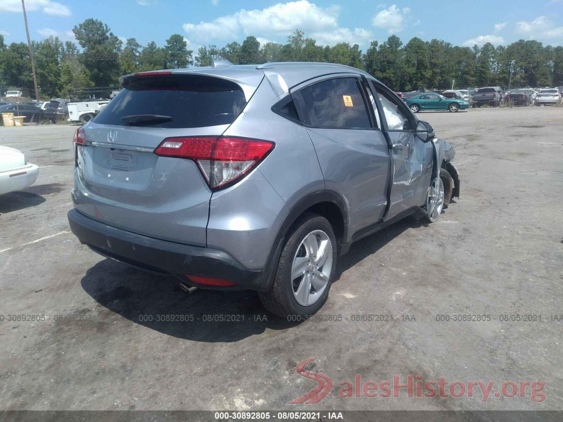 3CZRU5H7XKM700208 2019 HONDA HR-V