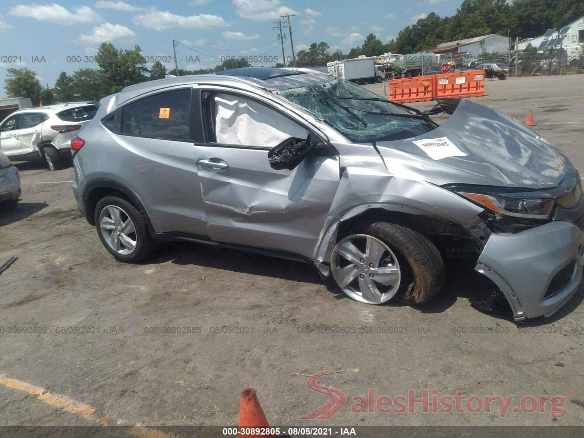 3CZRU5H7XKM700208 2019 HONDA HR-V