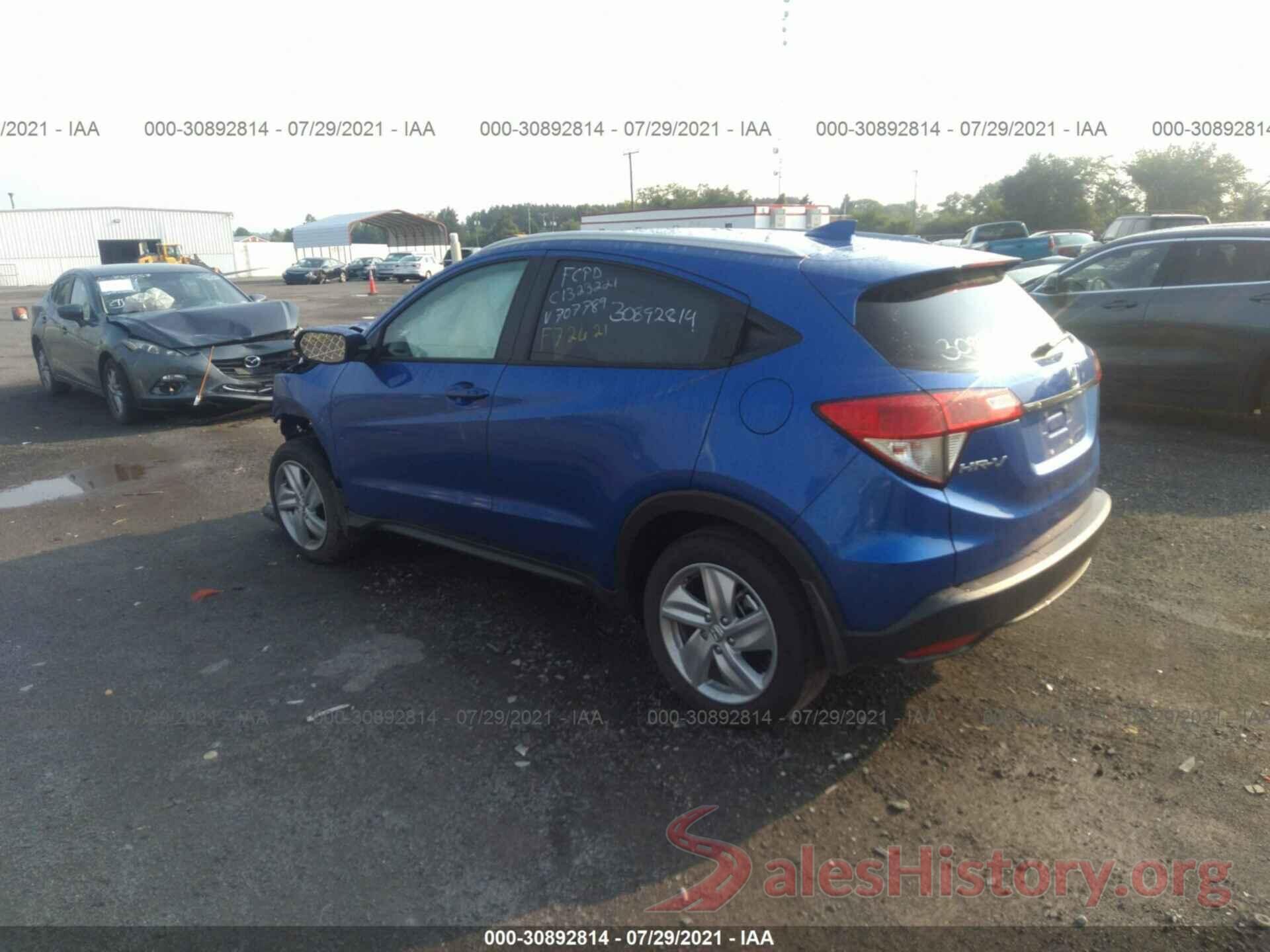 3CZRU5H53LM707789 2020 HONDA HR-V