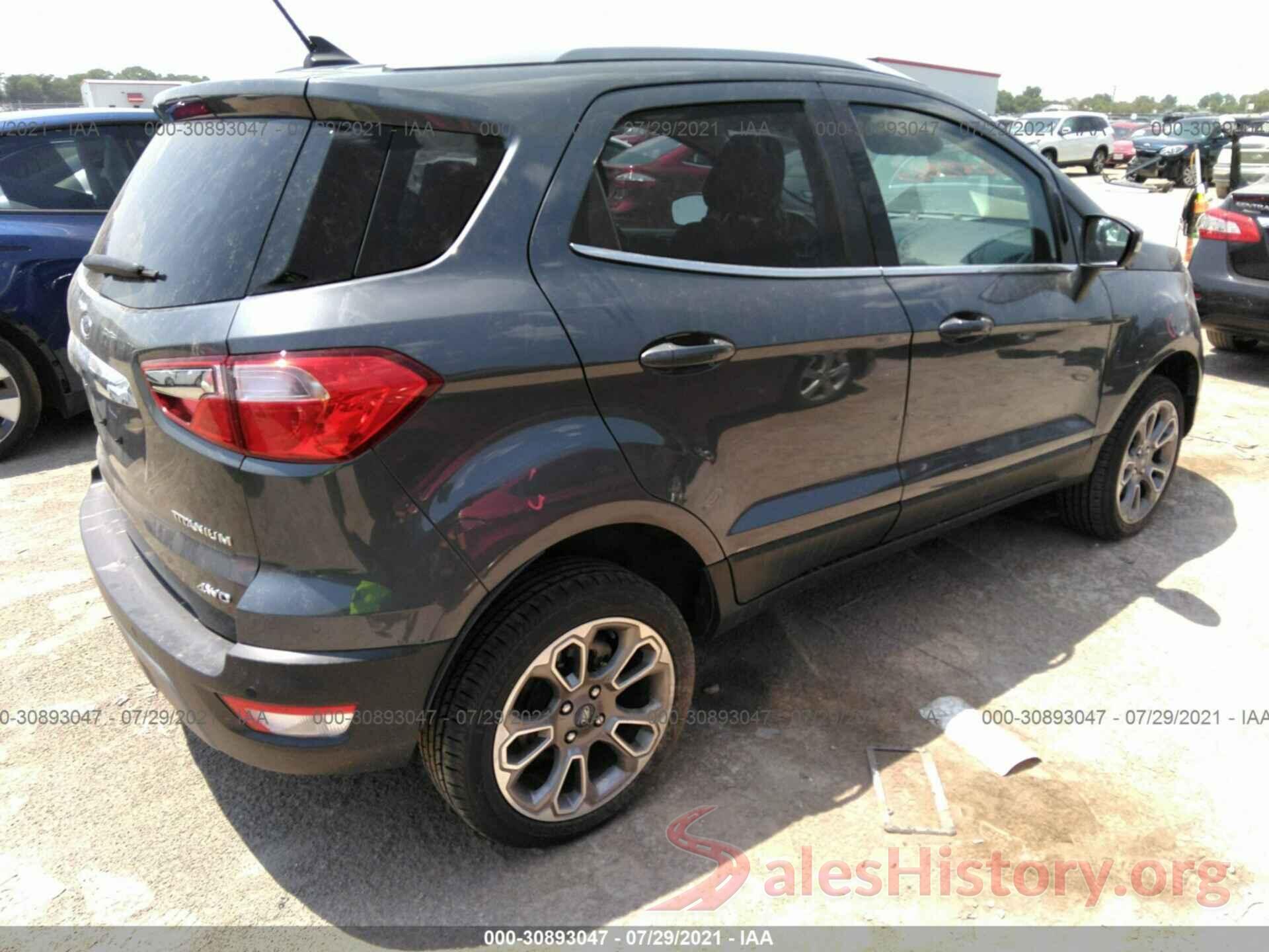 MAJ6S3KL6KC294282 2019 FORD ECOSPORT