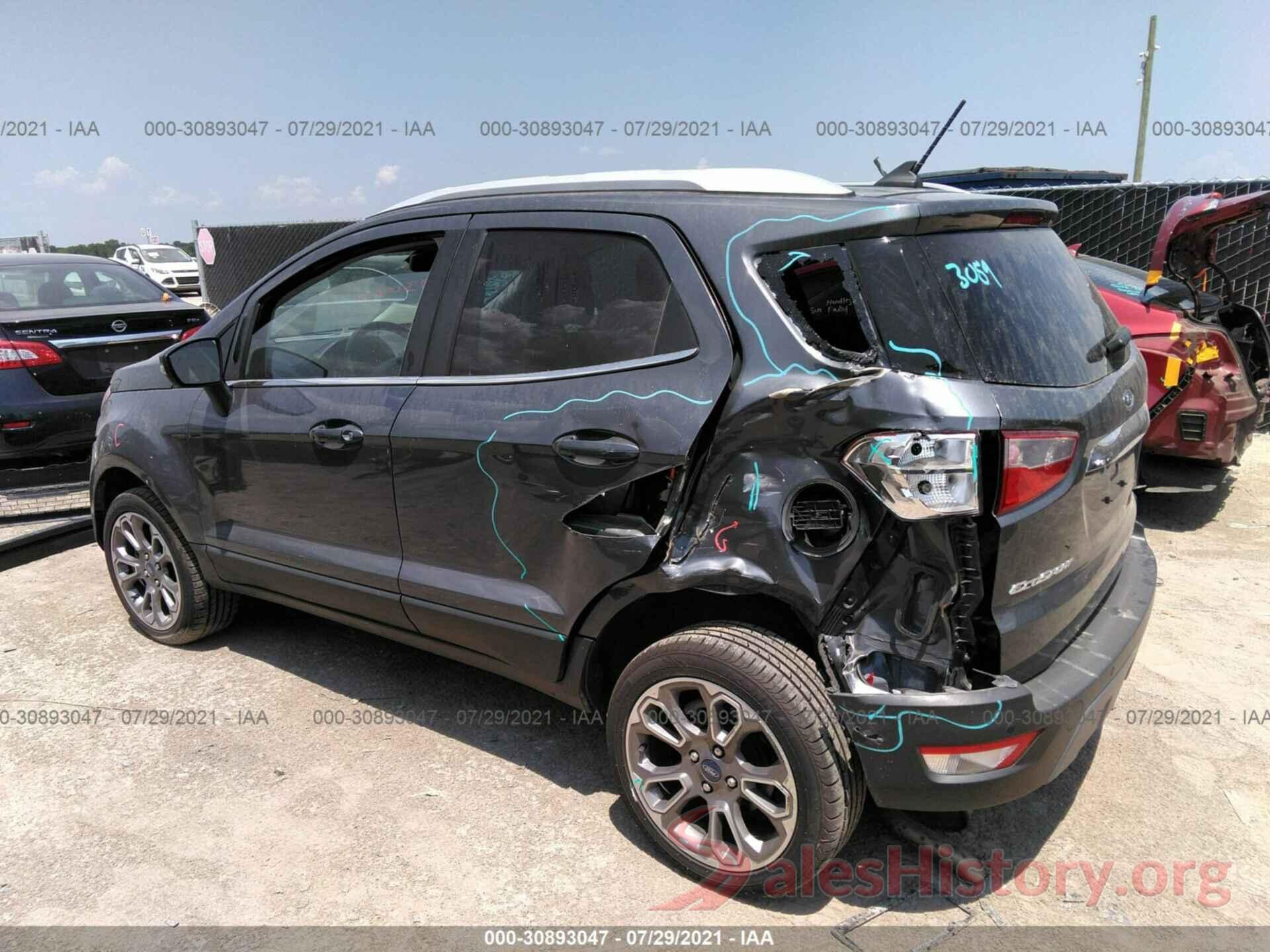 MAJ6S3KL6KC294282 2019 FORD ECOSPORT