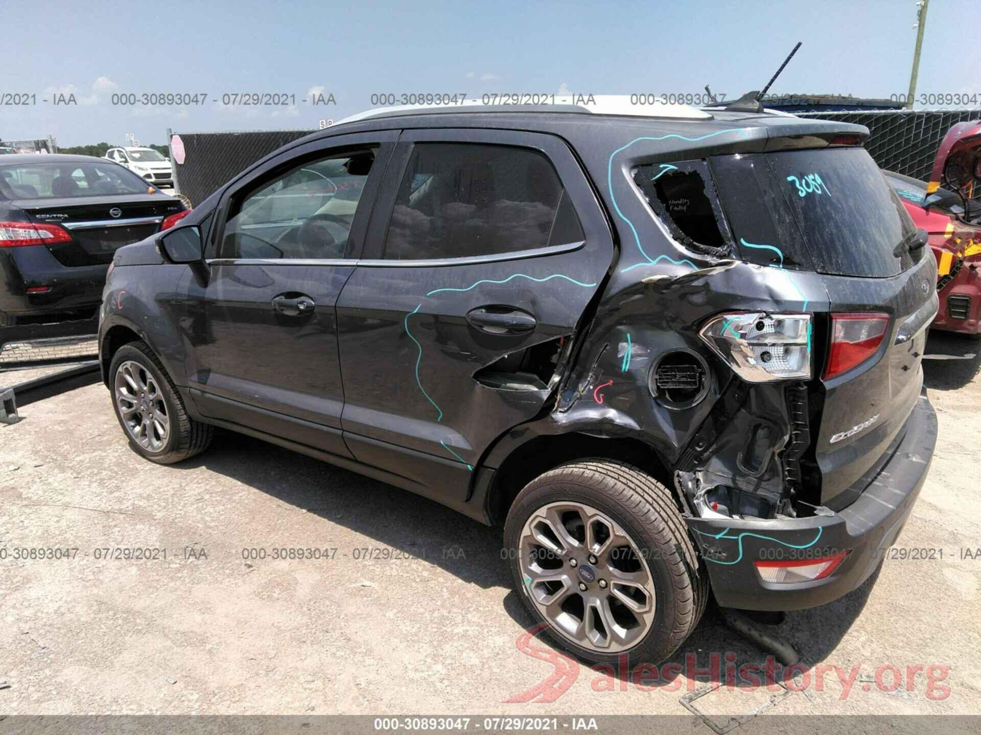 MAJ6S3KL6KC294282 2019 FORD ECOSPORT