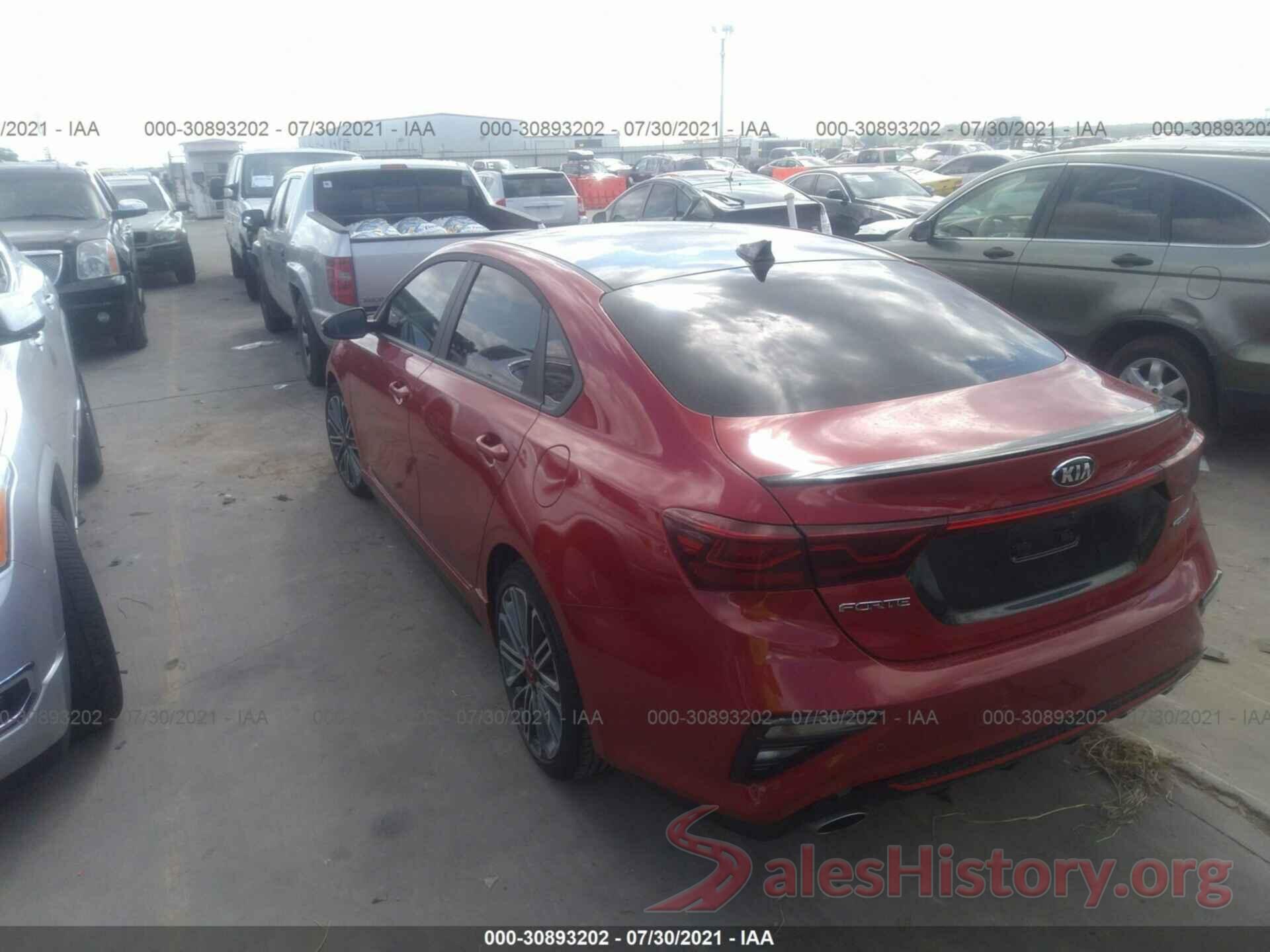 3KPF44ACXME374269 2021 KIA FORTE