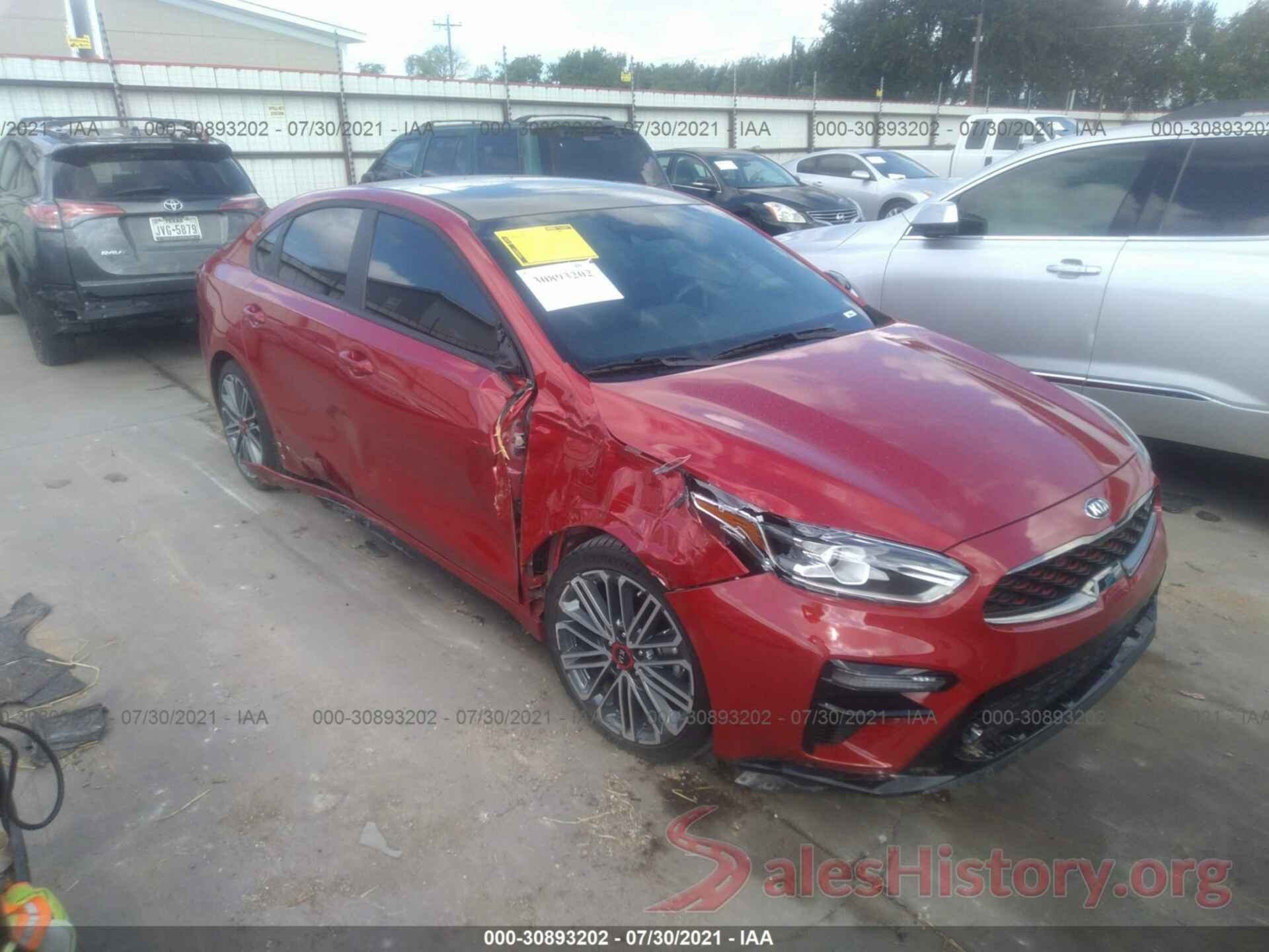 3KPF44ACXME374269 2021 KIA FORTE