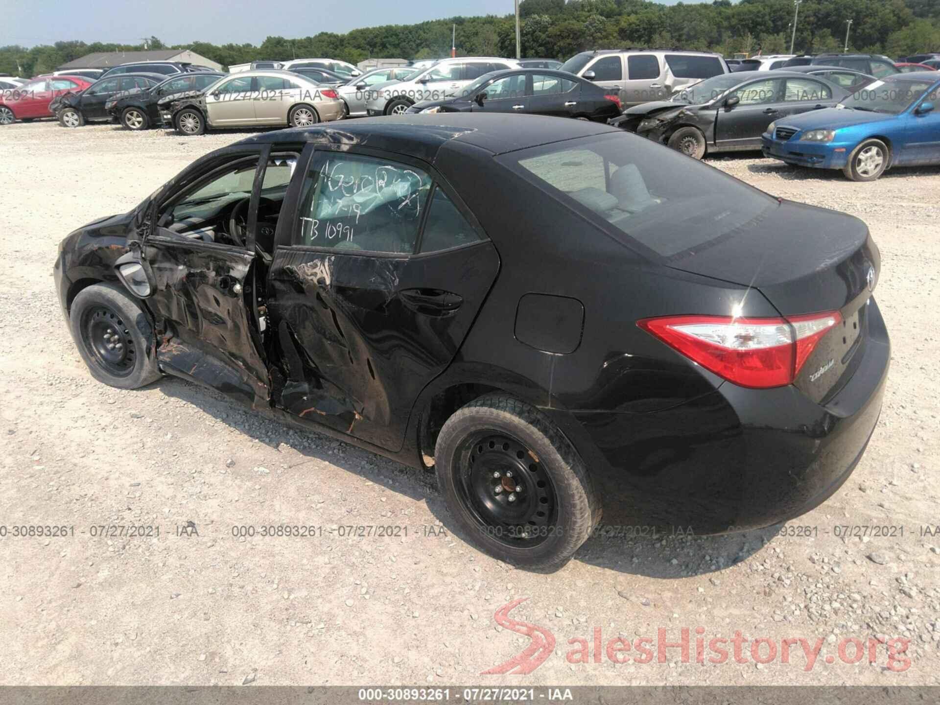 2T1BURHEXGC594758 2016 TOYOTA COROLLA