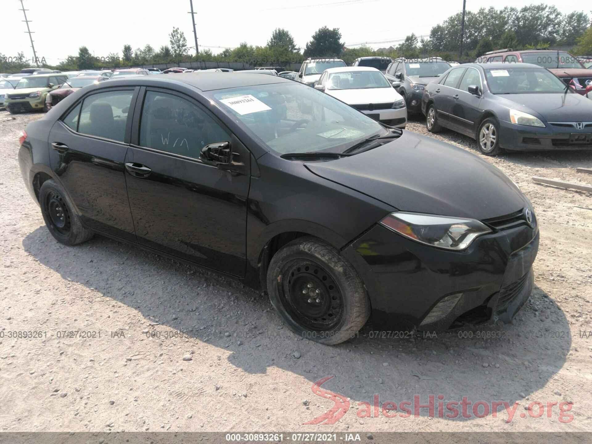 2T1BURHEXGC594758 2016 TOYOTA COROLLA