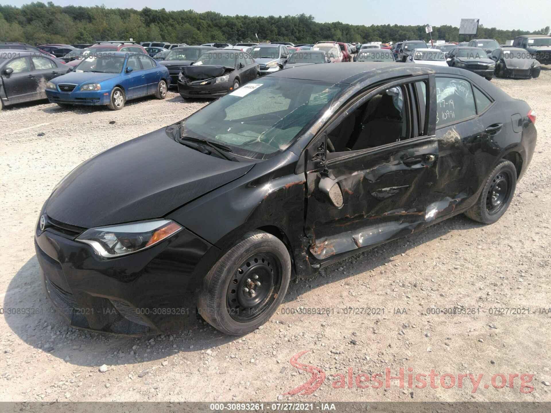 2T1BURHEXGC594758 2016 TOYOTA COROLLA