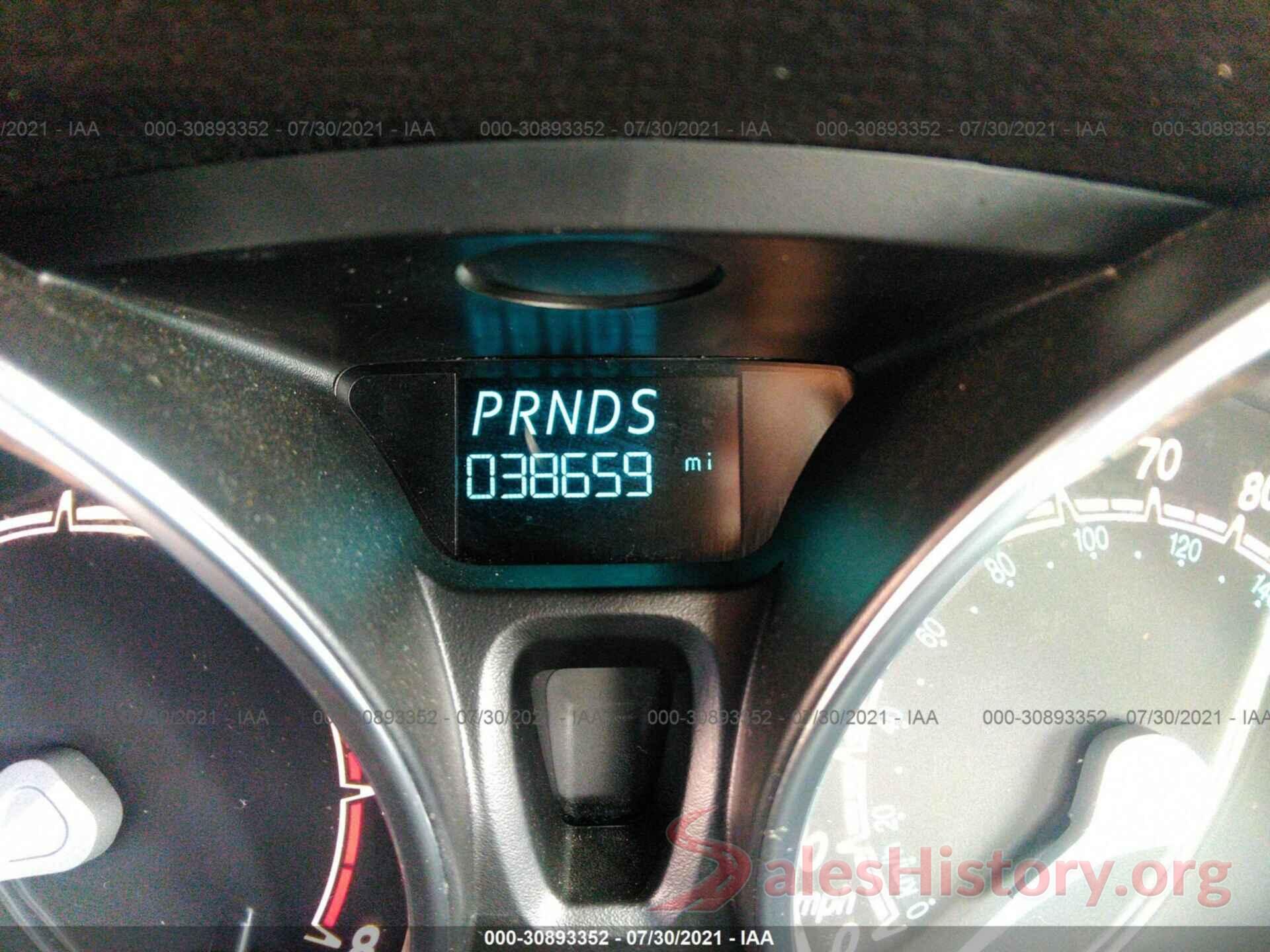 3FADP4BJ9KM102543 2019 FORD FIESTA