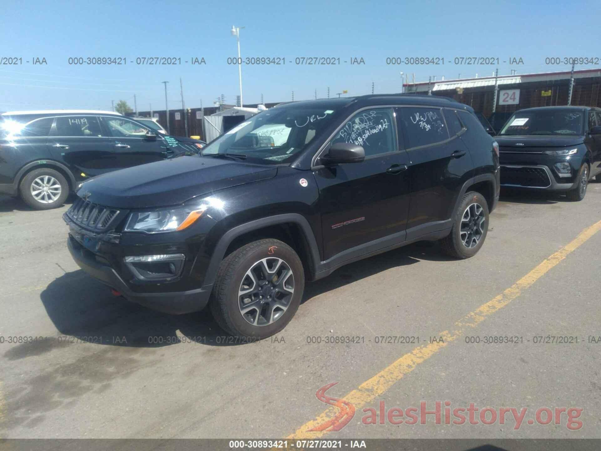 3C4NJDDB9LT159600 2020 JEEP COMPASS