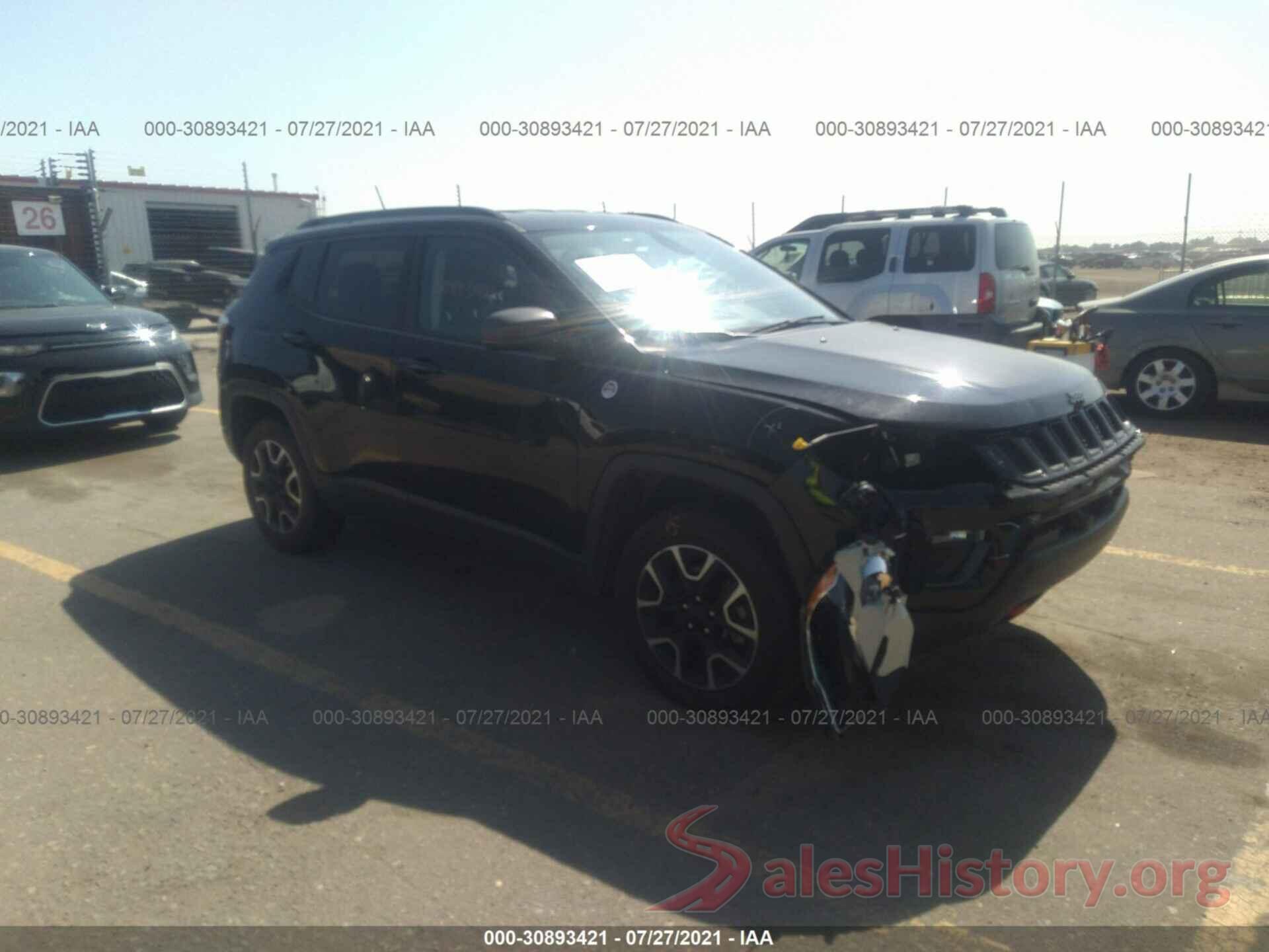 3C4NJDDB9LT159600 2020 JEEP COMPASS