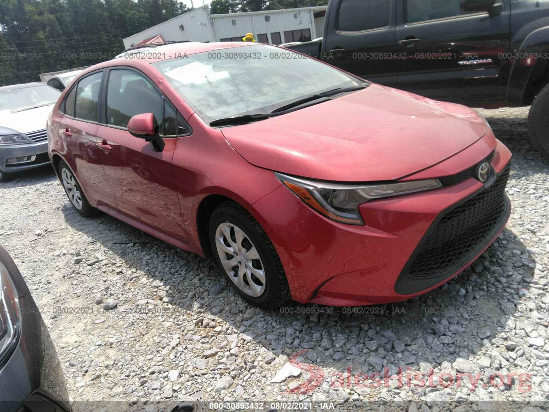 5YFEPMAEXMP237366 2021 TOYOTA COROLLA