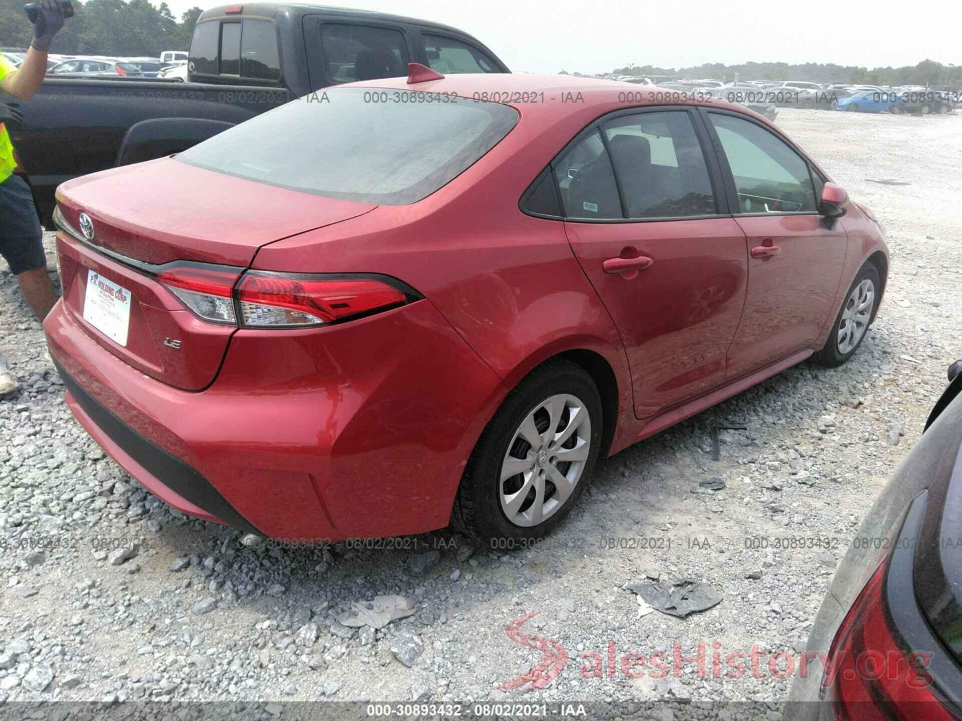 5YFEPMAEXMP237366 2021 TOYOTA COROLLA